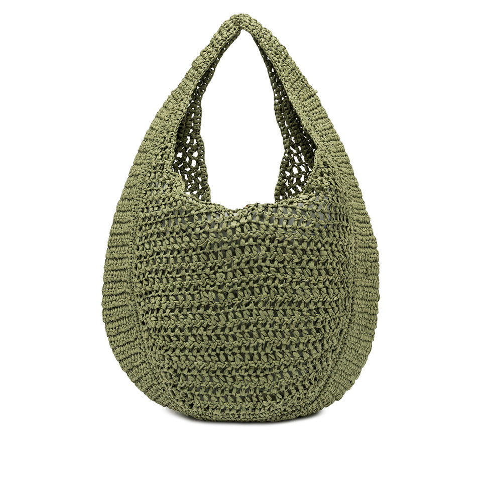 Gianni Chiarini borsa a spalla in tessuto "Nefeli" Verde BS11954 COMM STR-CRCH.11730 TA