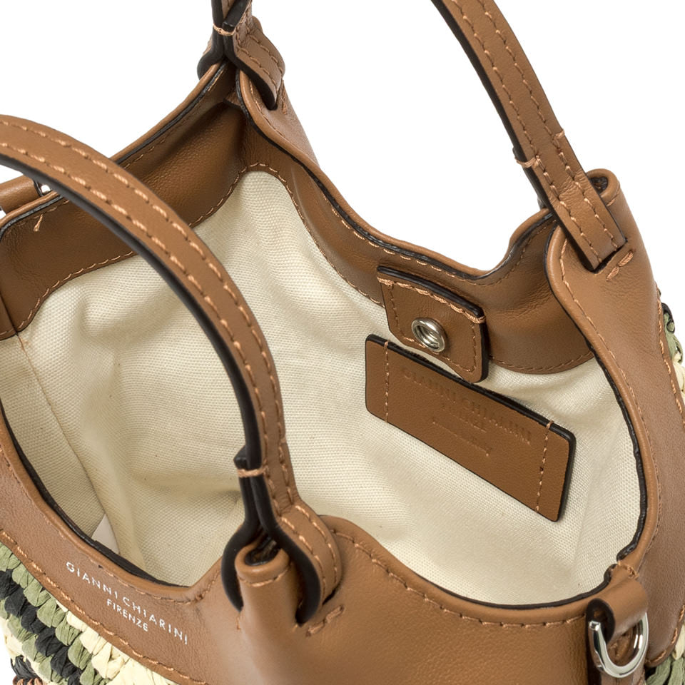 Gianni Chiarini borsa a mano in tessuto "Dua" Multicolor BS12188 DIAMIX.VAR WILLOW