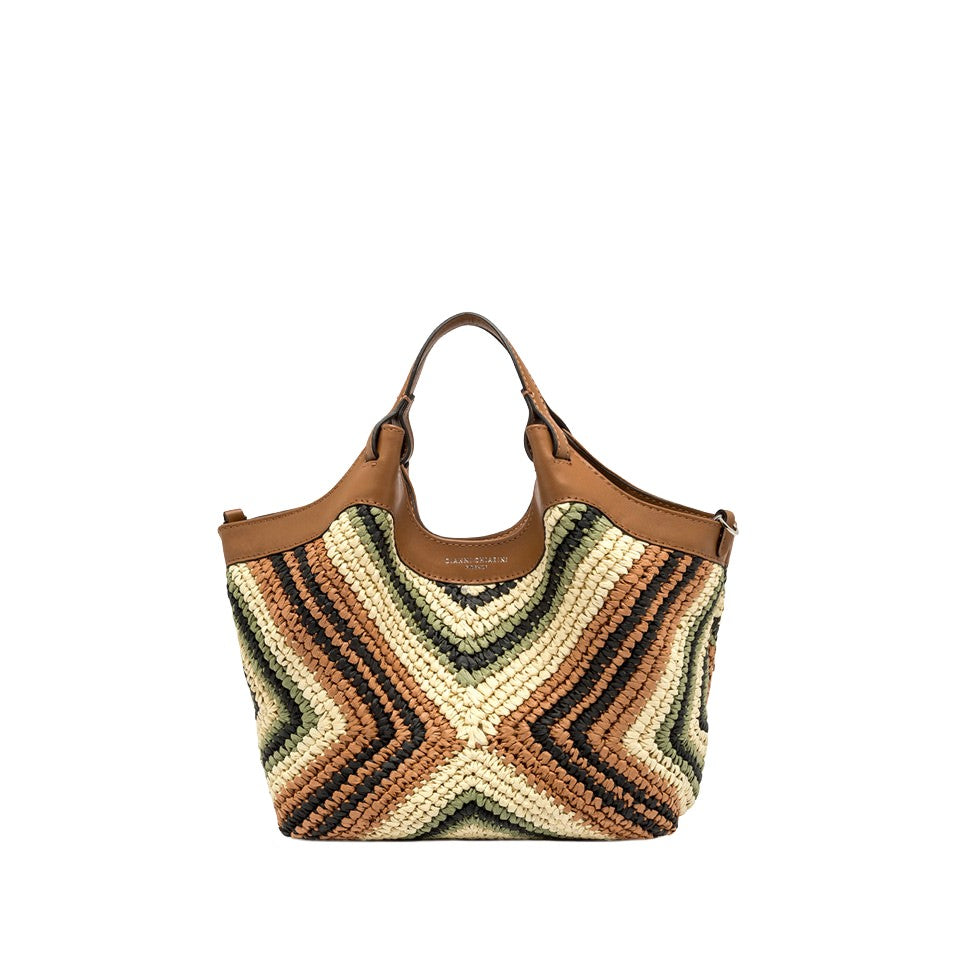 Gianni Chiarini borsa a mano in tessuto "Dua" Multicolor BS12189 DIAMIX.14580 VAR WILLO