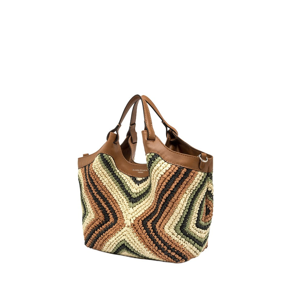 Gianni Chiarini borsa a mano in tessuto "Dua" Multicolor BS12189 DIAMIX.14580 VAR WILLO