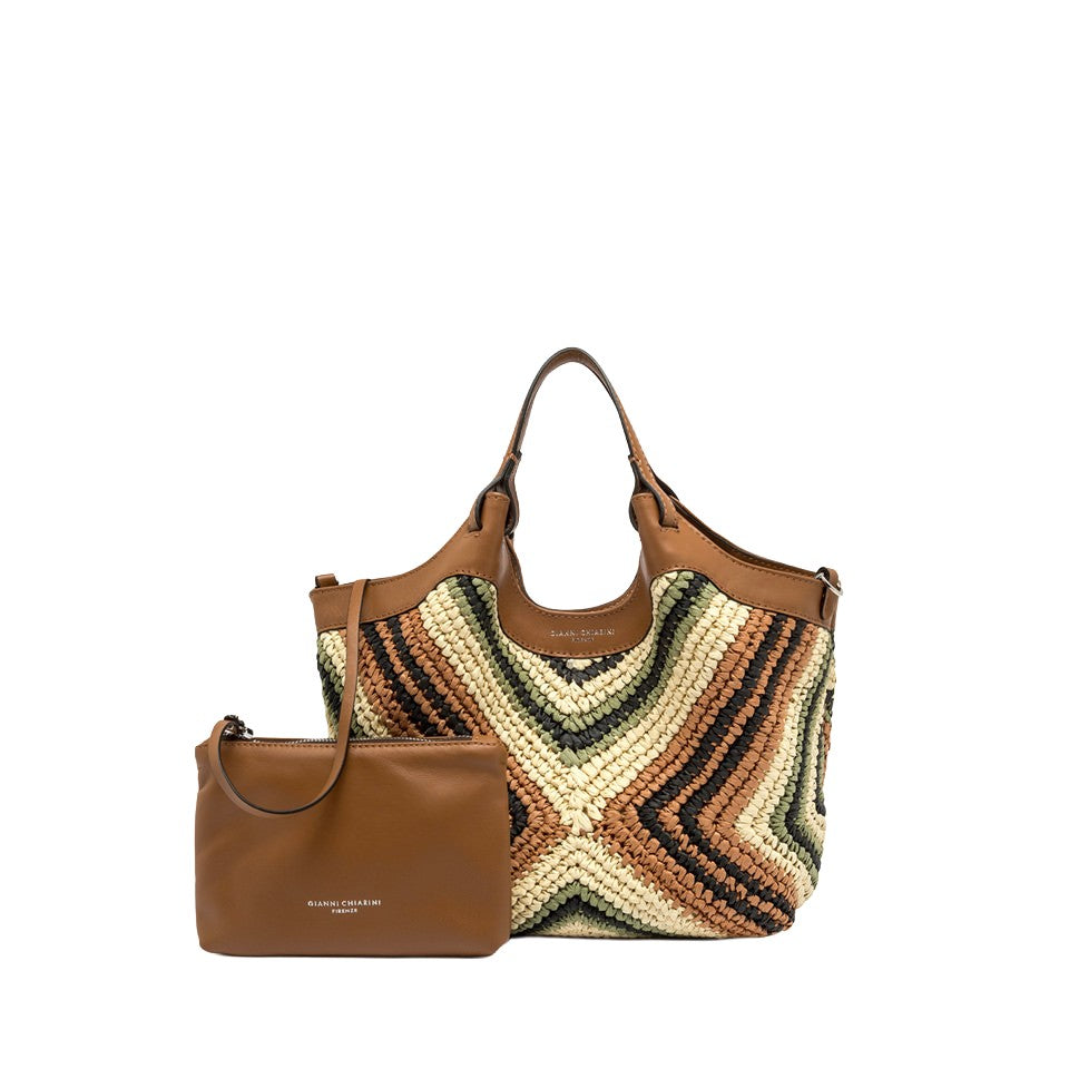 Gianni Chiarini borsa a mano in tessuto "Dua" Multicolor BS12189 DIAMIX.14580 VAR WILLO