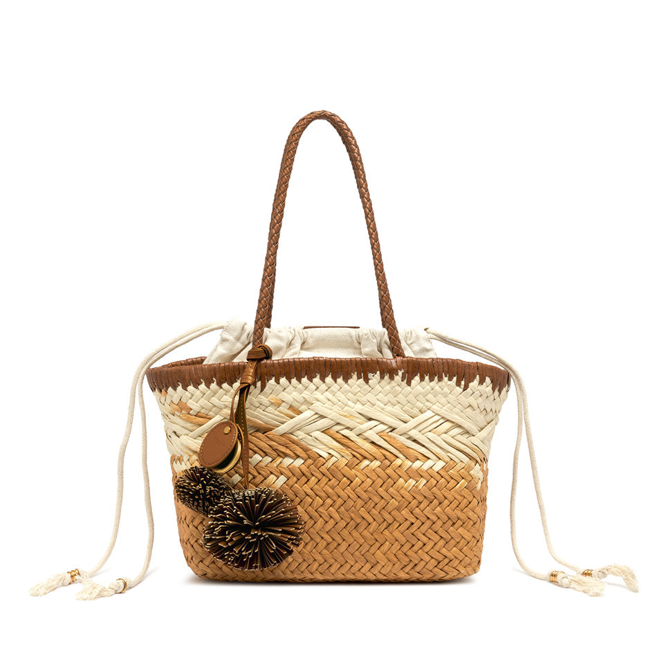 Gianni Chiarini borsa shopping in rafia "Paloma" Beige BS11311 COMM STRAWINT.064 NAT