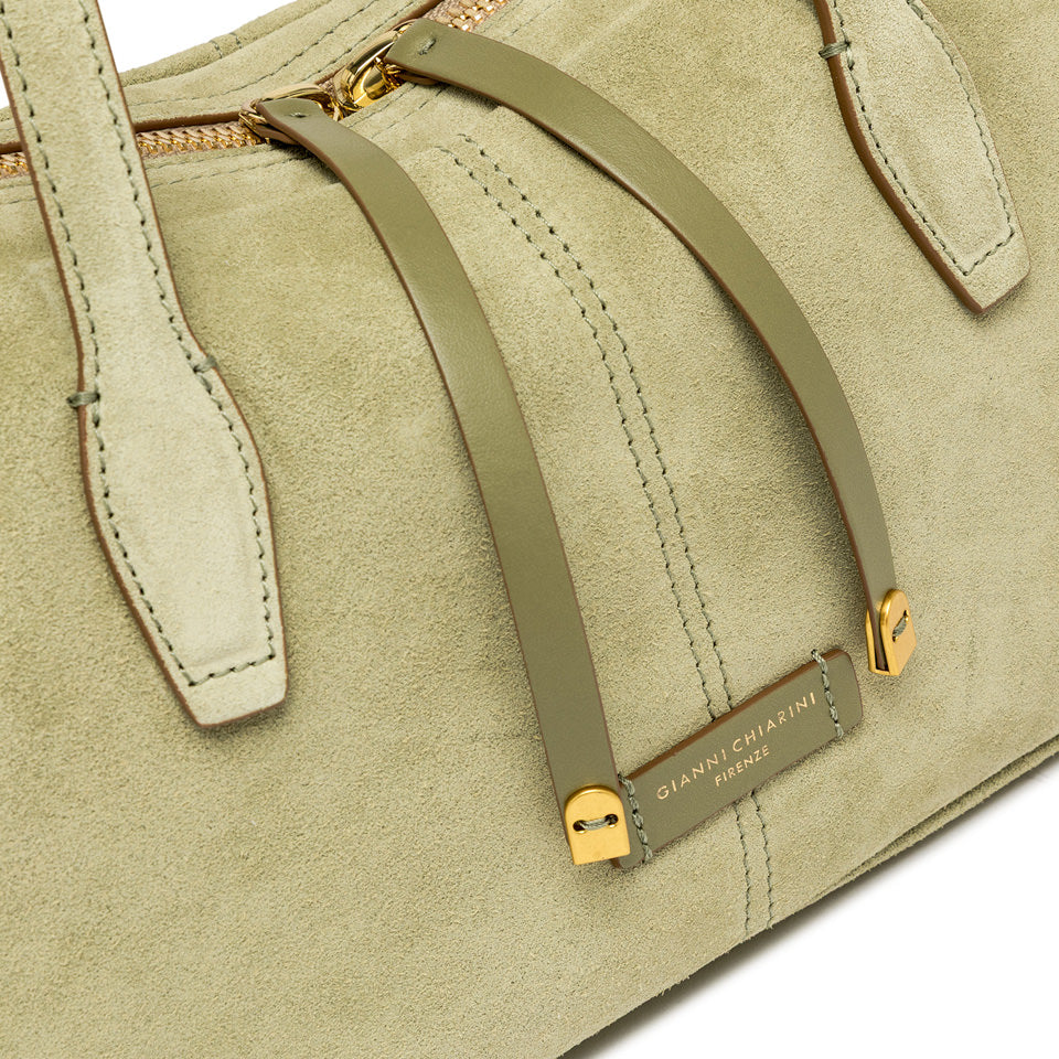Gianni Chiarini borsa shopping in camoscio "Aryna" Verde BS12219 CM-PL.14366 WILLOW