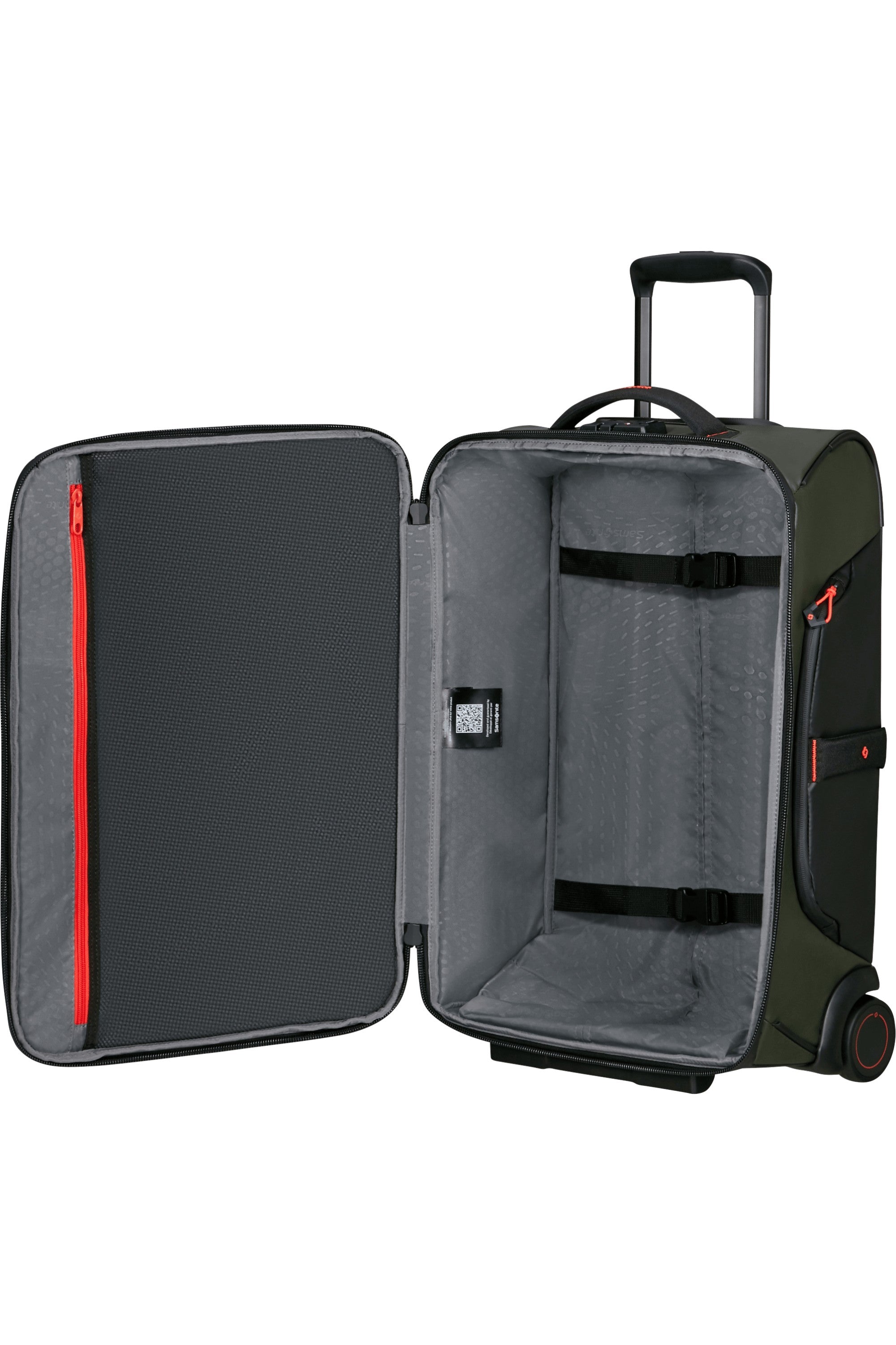 Samsonite rolley cabina in tessuto "Ecodiver" Verde 140880.9199 CLIMBING IVY