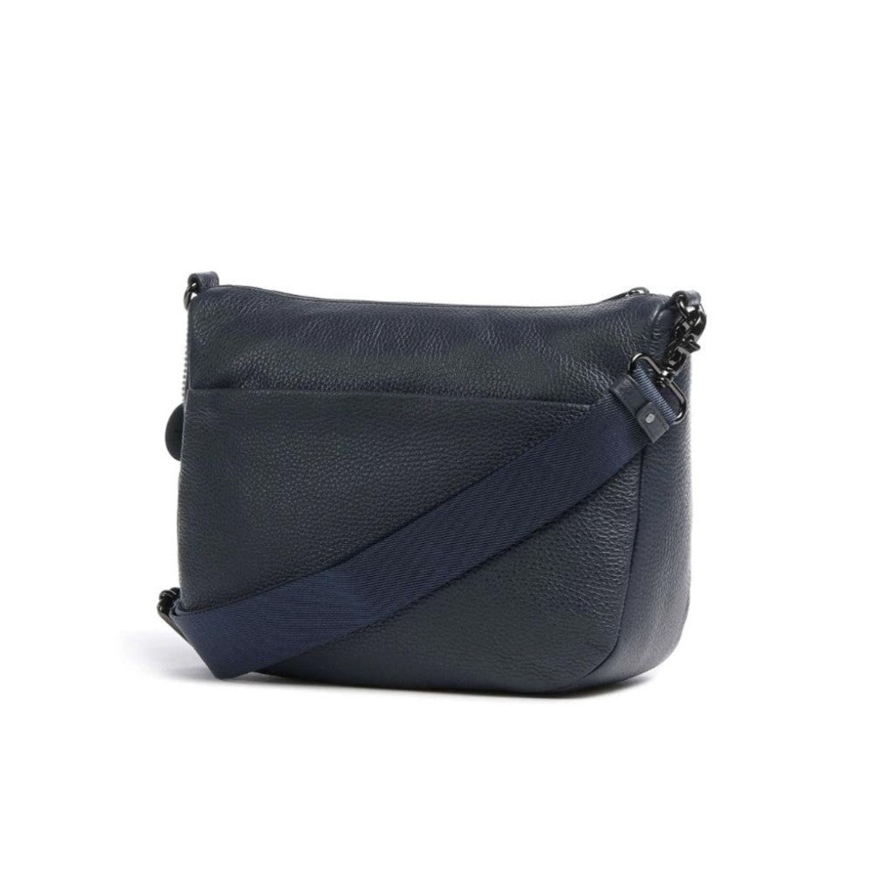 Mandarina Duck borsa a tracolla in pelle "Mellow Leather" Blu FZT79.08Q DRESS BLU