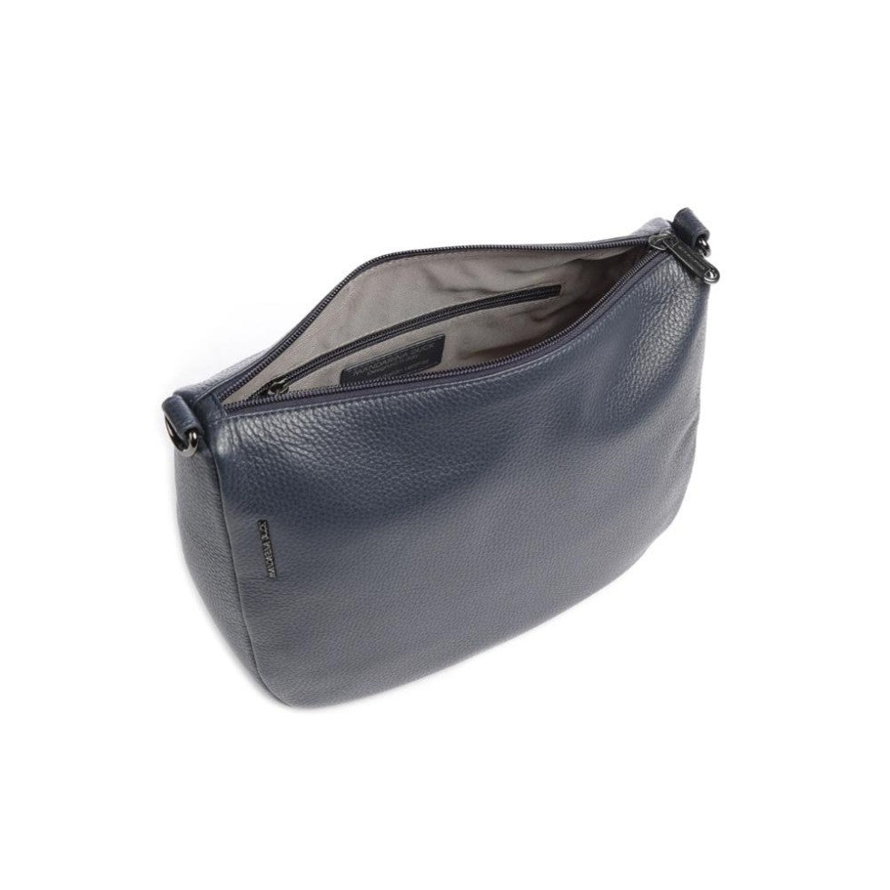 Mandarina Duck borsa a tracolla in pelle "Mellow Leather" Blu FZT79.08Q DRESS BLU