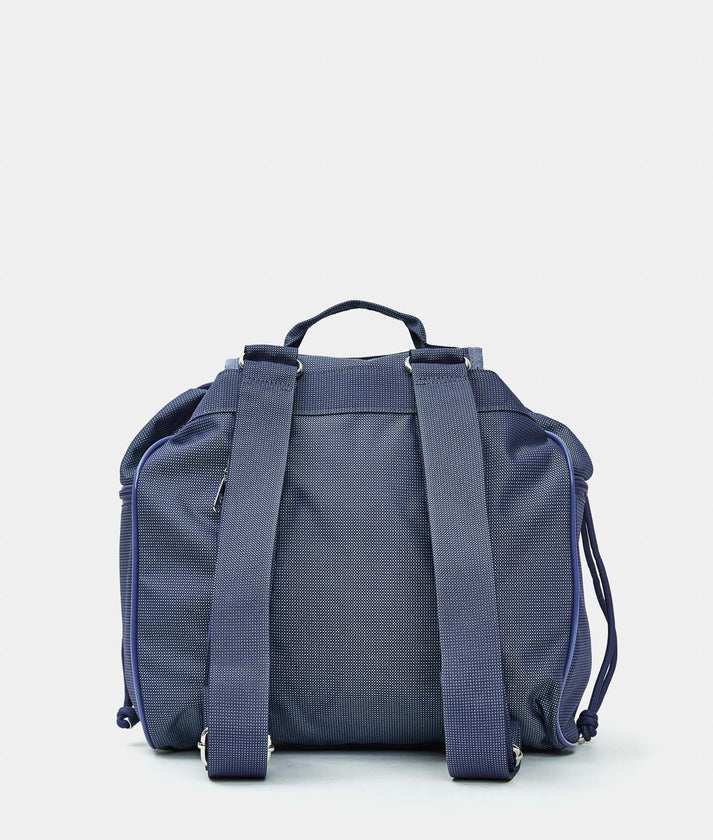Mandarina Duck zaino in tessuto "Md20" Blu QMT68.07X DEEP BLU