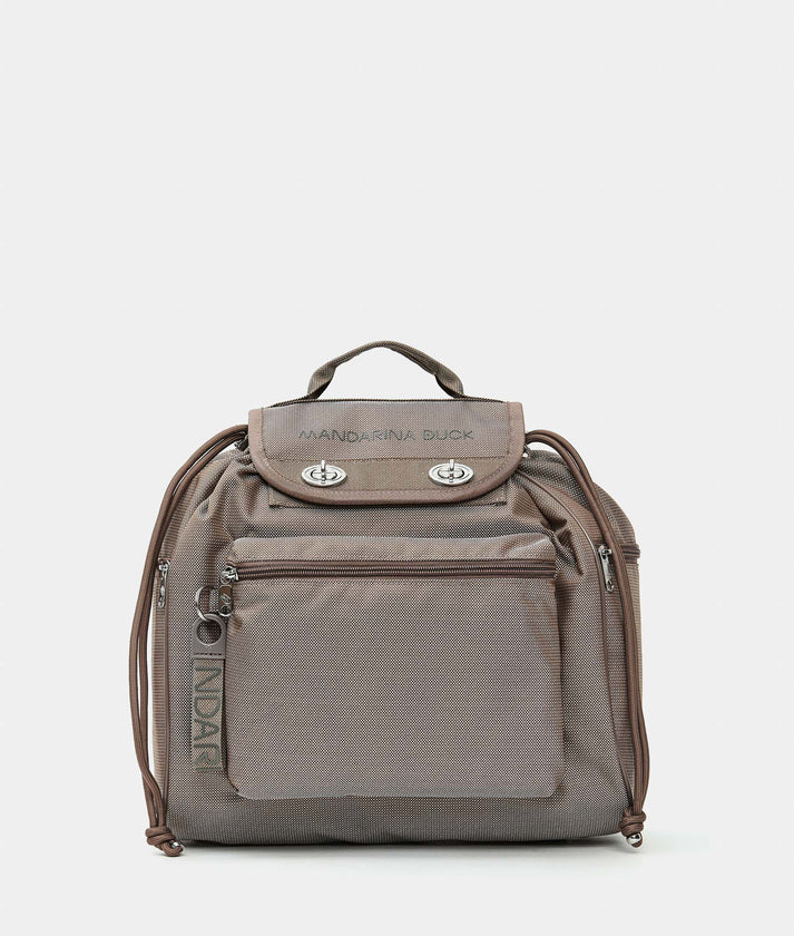 Mandarina Duck zaino in tessuto "Md20" Tortora QMT68.09K TAUPE