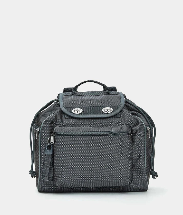 Mandarina Duck zaino in tessuto "Md20" Grigio QMT68.465 STEEL