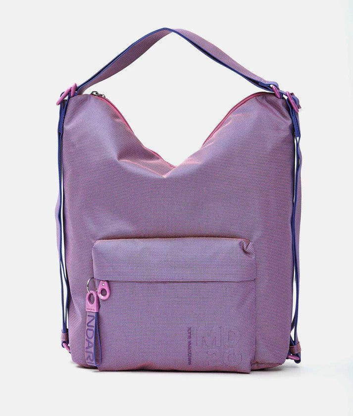 Mandarina Duck borsa zaino in tessuto "MD20" Fucsia QMT09.A87 SUSHI FLOWER