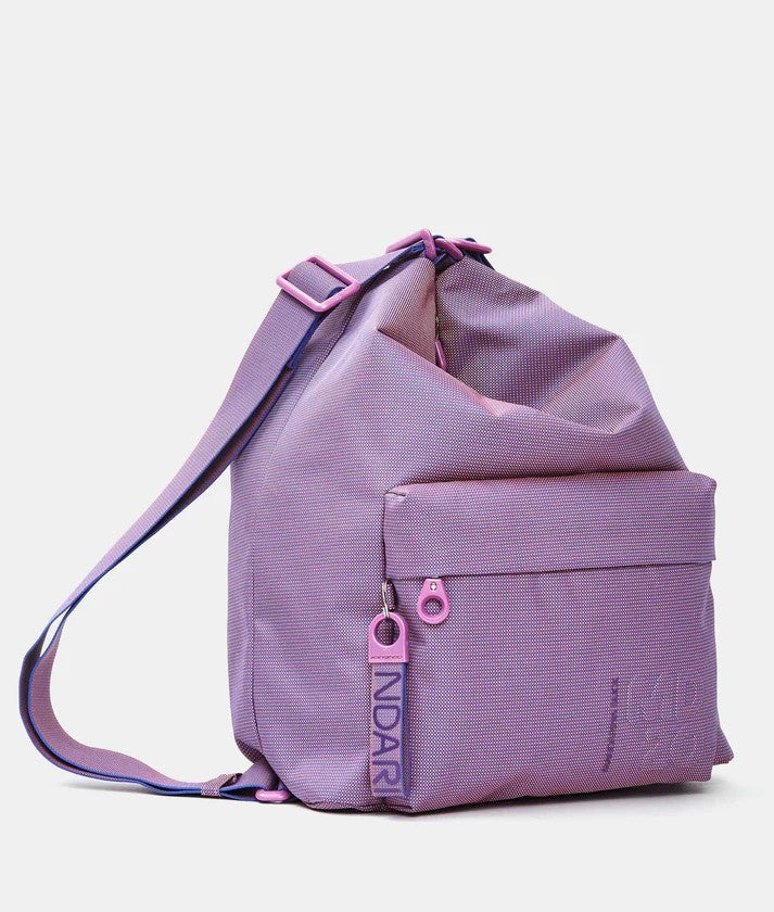 Mandarina Duck borsa zaino in tessuto "MD20" Fucsia QMT09.A87 SUSHI FLOWER