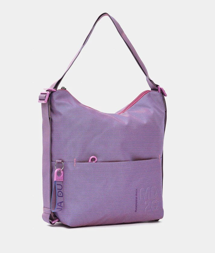 Mandarina Duck borsa zaino in tessuto "MD20" Fucsia QMT38.A87 SUSHI FLOWER