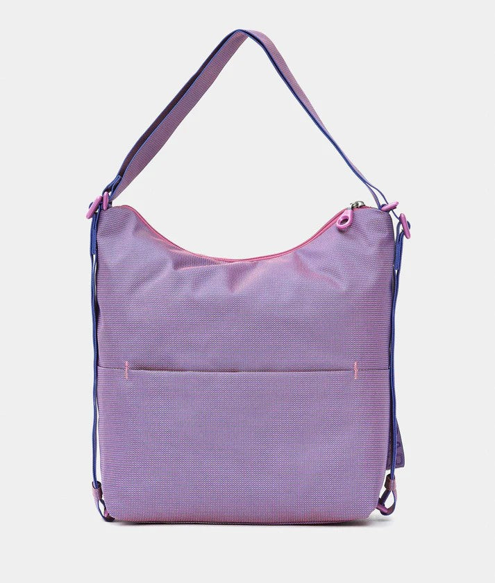 Mandarina Duck borsa zaino in tessuto "MD20" Fucsia QMT38.A87 SUSHI FLOWER