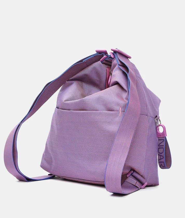 Mandarina Duck borsa zaino in tessuto "MD20" Fucsia QMT38.A87 SUSHI FLOWER