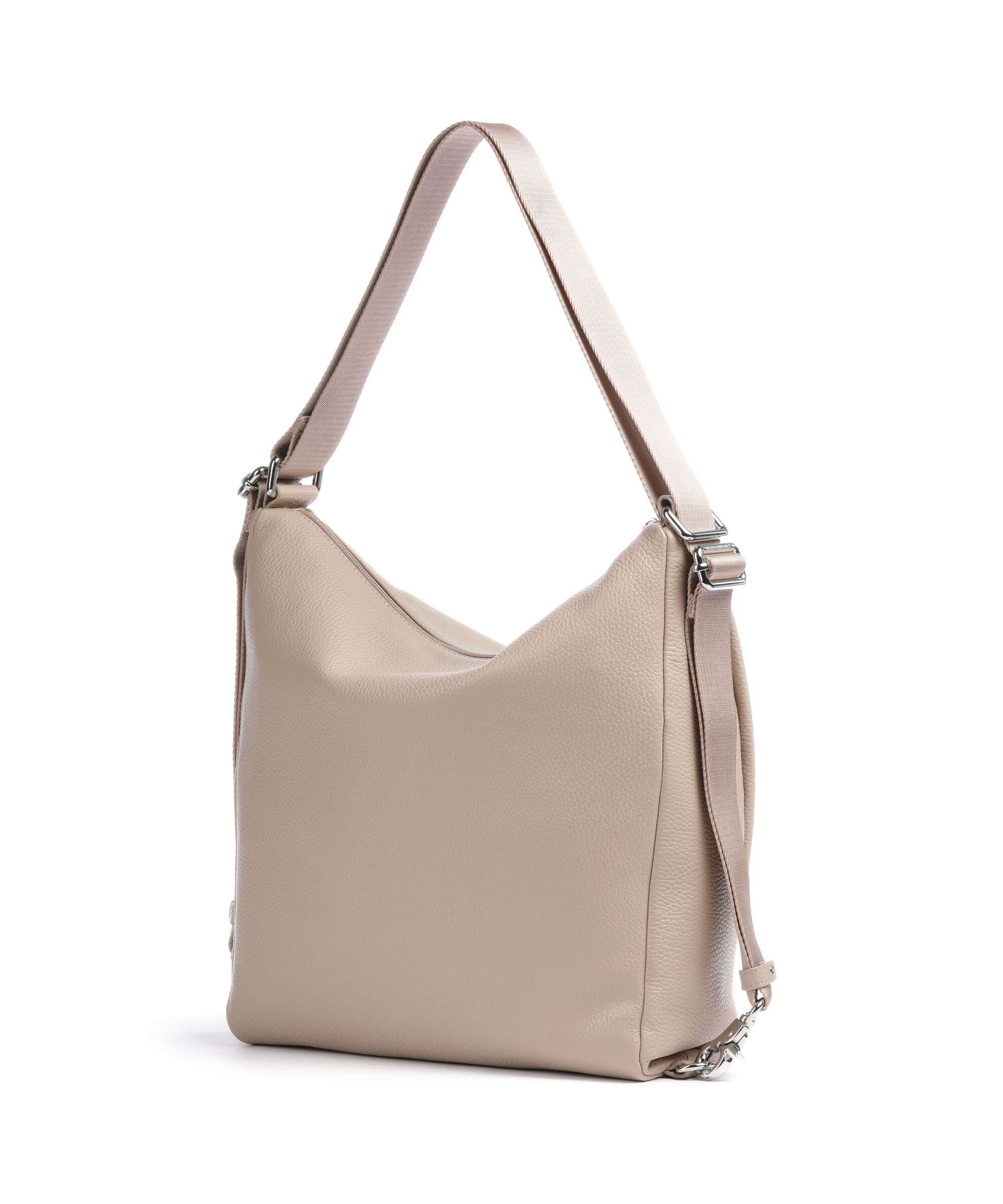 Mandarina Duck borsa zaino in pelle "Mellow Leather" Tortora FZT72.A28 WARM TAUPE