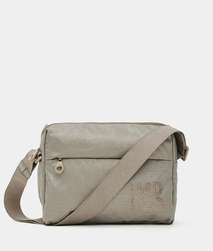 Mandarina Duck borsa a tracolla in tessuto "MD20 Lux" Beige UYTV8.23H ASTRO