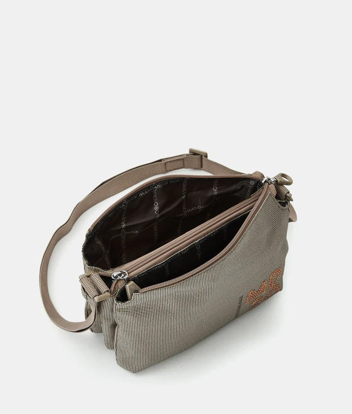 Mandarina Duck borsa a tracolla in tessuto "MD20 Lux" Beige UYT32.23H ASTRO