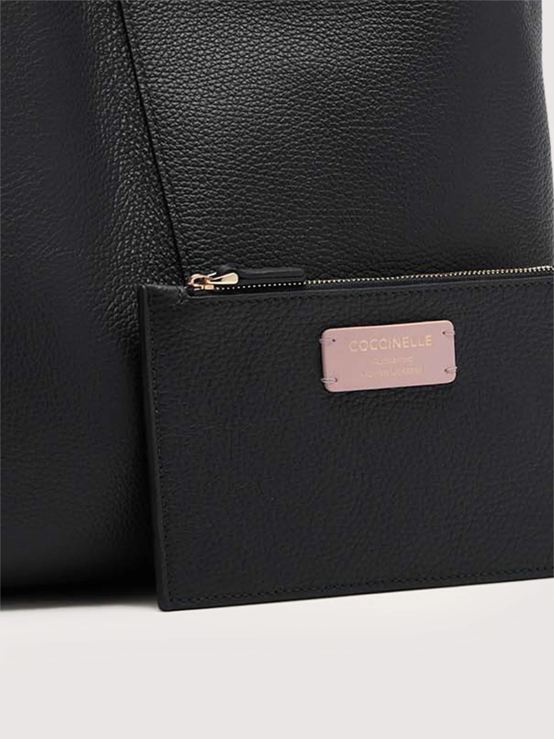 Coccinelle borsa shopping in pelle "C-Easy" Nero E1SHA110101.001 NOIR