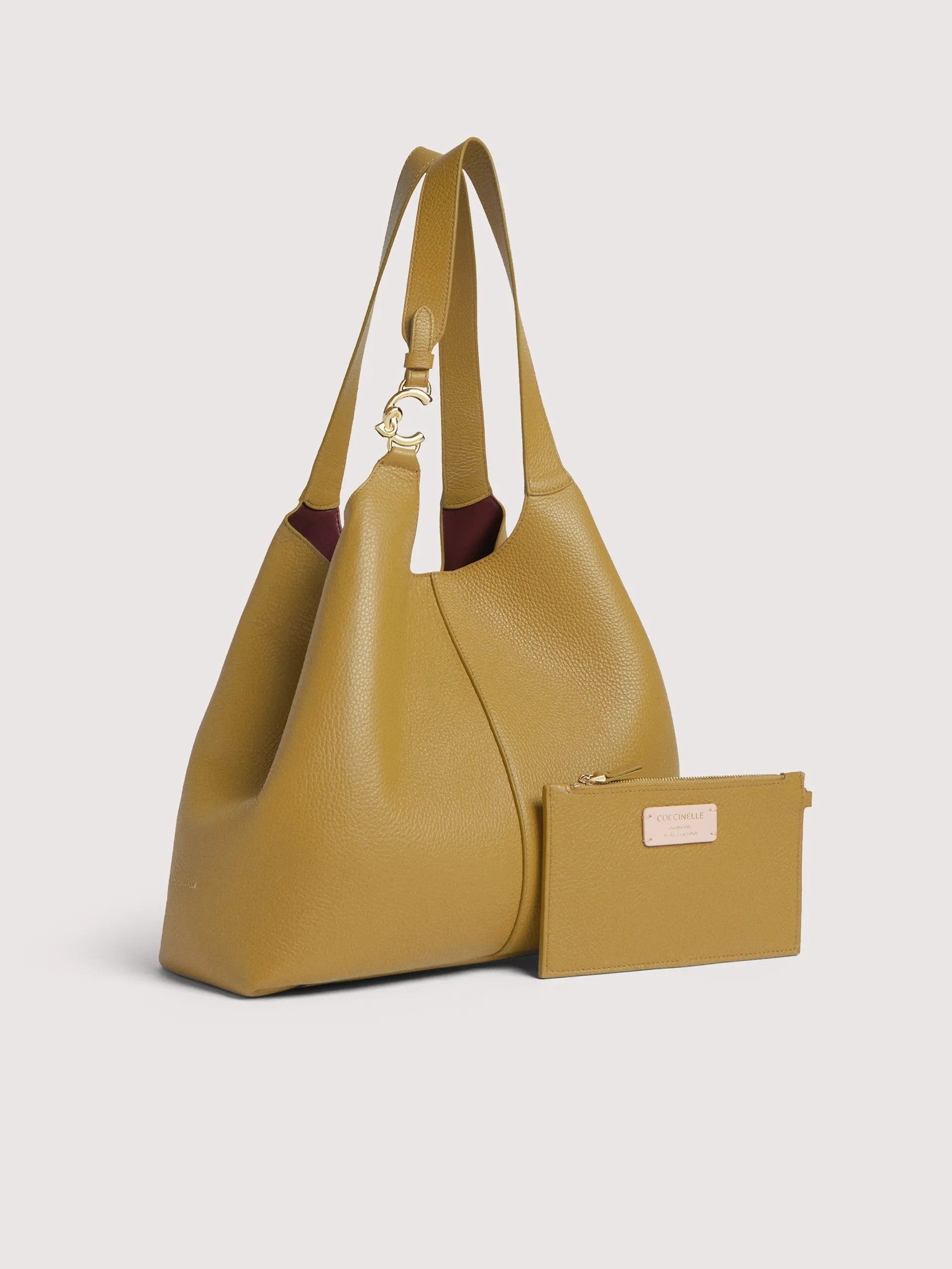 Coccinelle borsa shopping in pelle "C-Easy" Verde E1SHA110101.G43 SEAGRASS