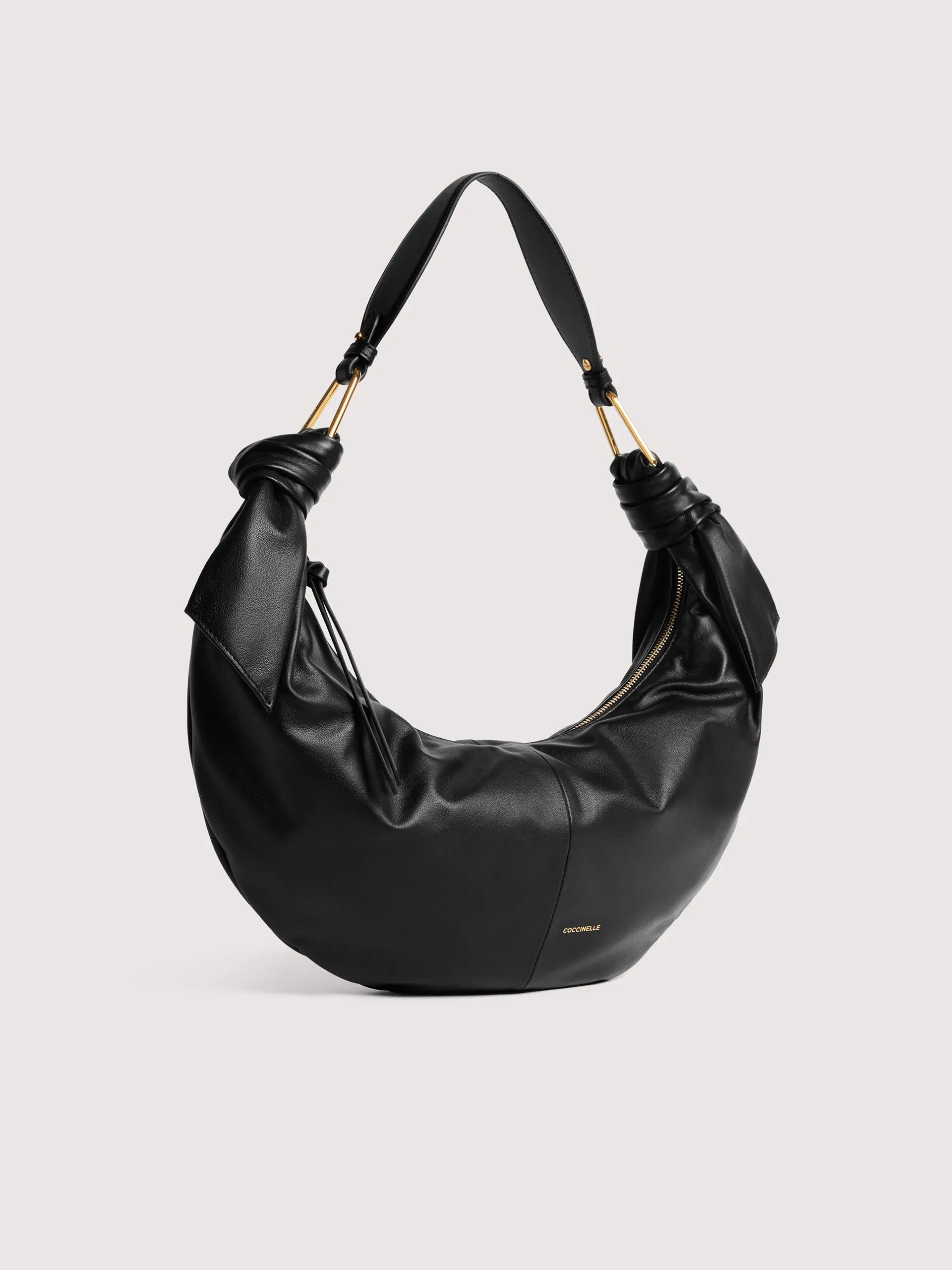 Coccinelle borsa a spalla in pelle "Furoshiki" Nero E1U1A130101.001 NOIR