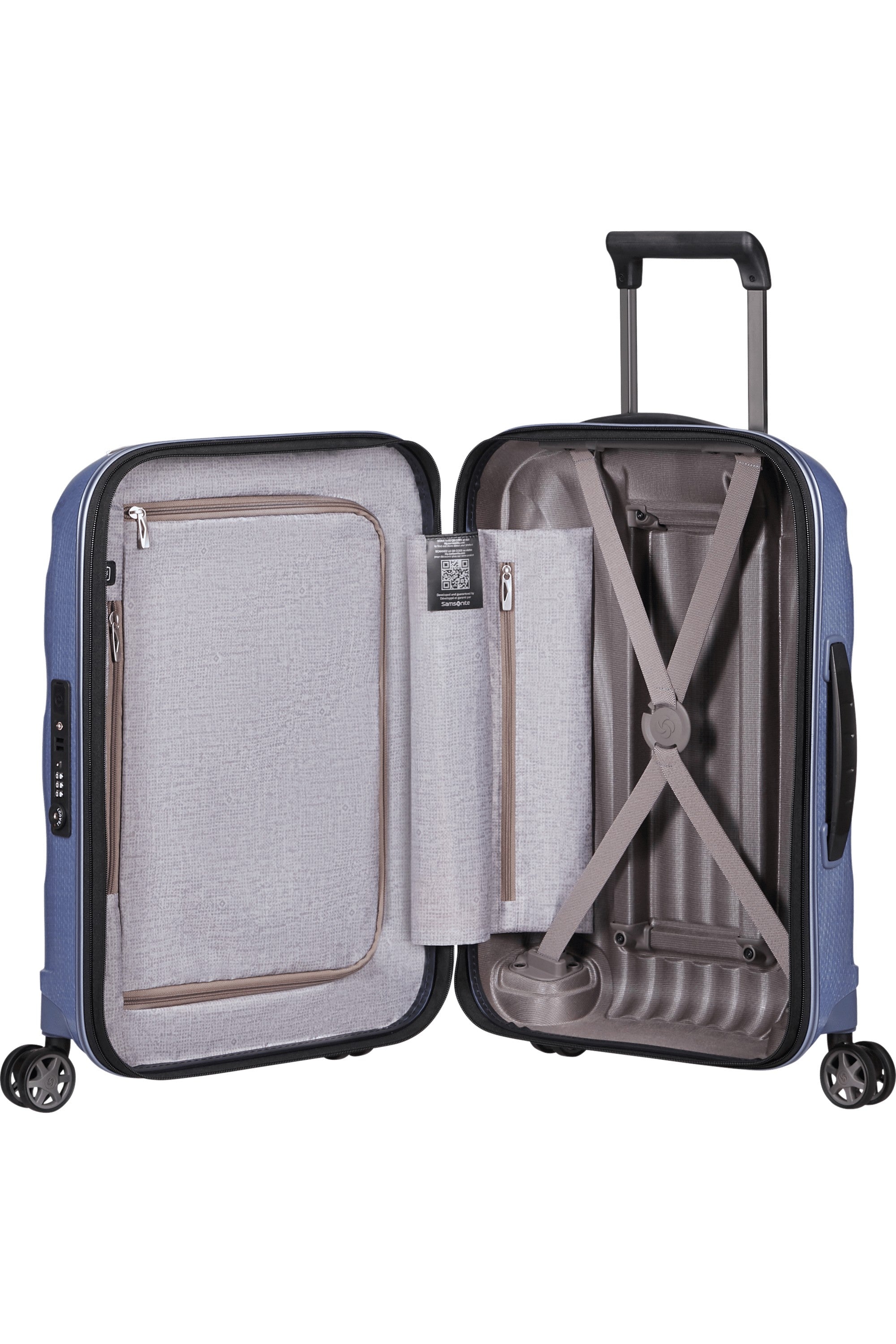 Samsonite trolley cabina espandibile in curv "C-lite" Lilla 134679.1491 LAVANDER