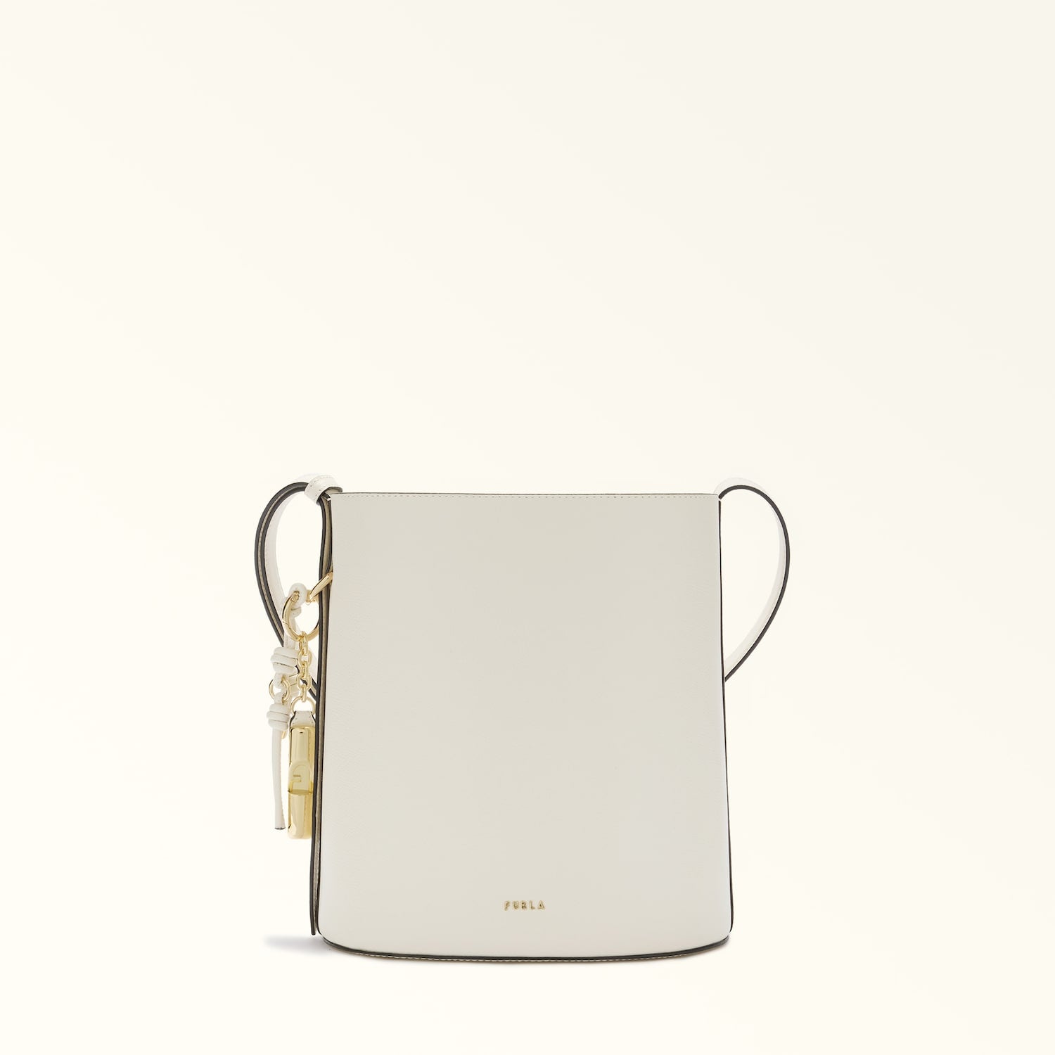 Furla borsa secchiello in pelle "Roxie" Avorio WB01875.PNN00 PANNA