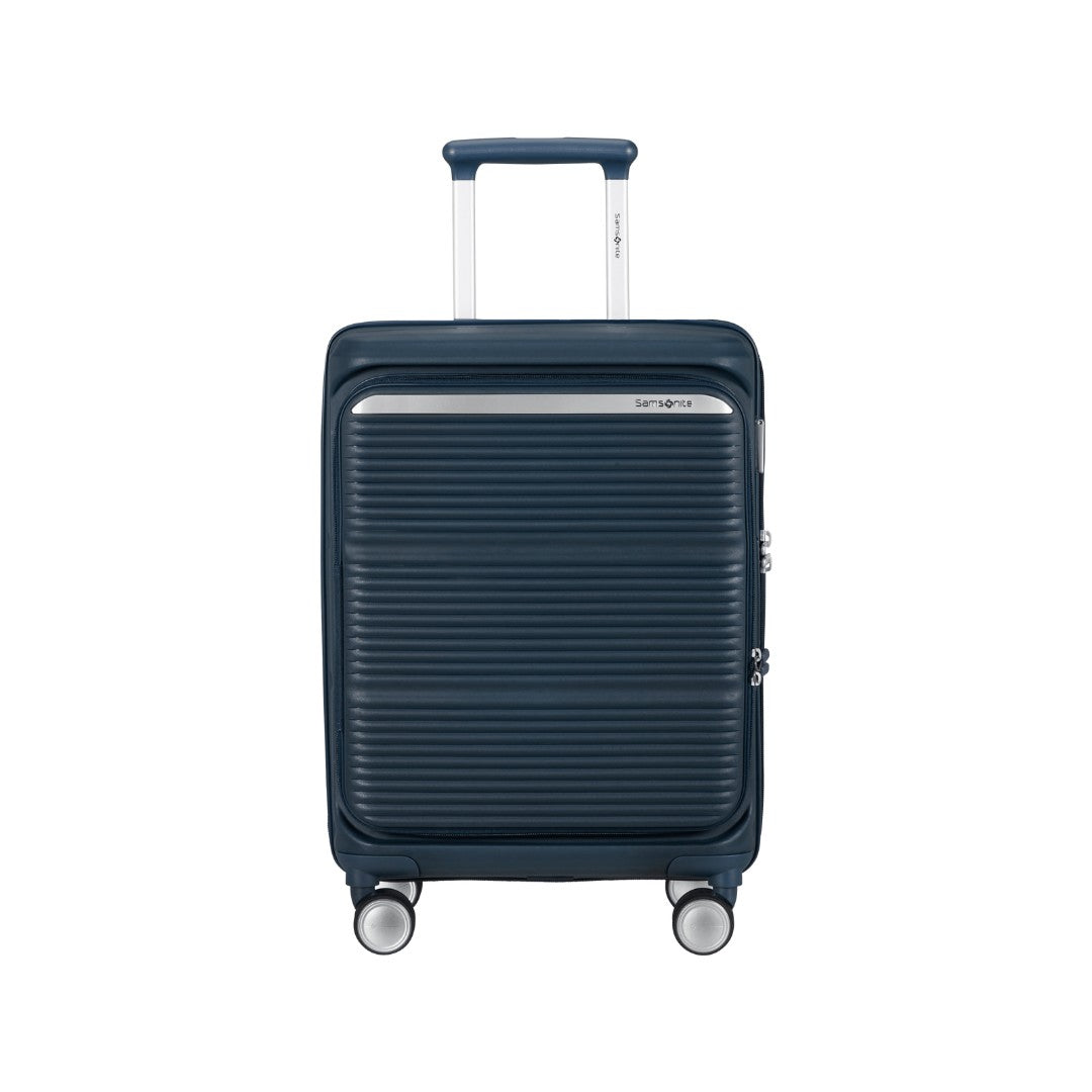 Samsonite trolley cabina espandibile in polipropilene "Paralux Hs" Blu 156523.1552 MIDNIGHT BLUE
