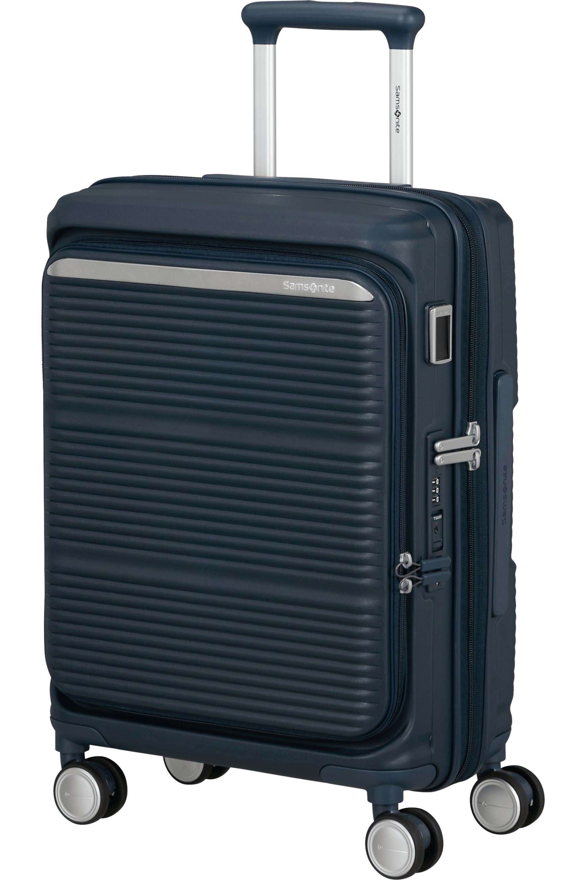 Samsonite trolley cabina espandibile in polipropilene "Paralux Hs" Blu 156523.1552 MIDNIGHT BLUE