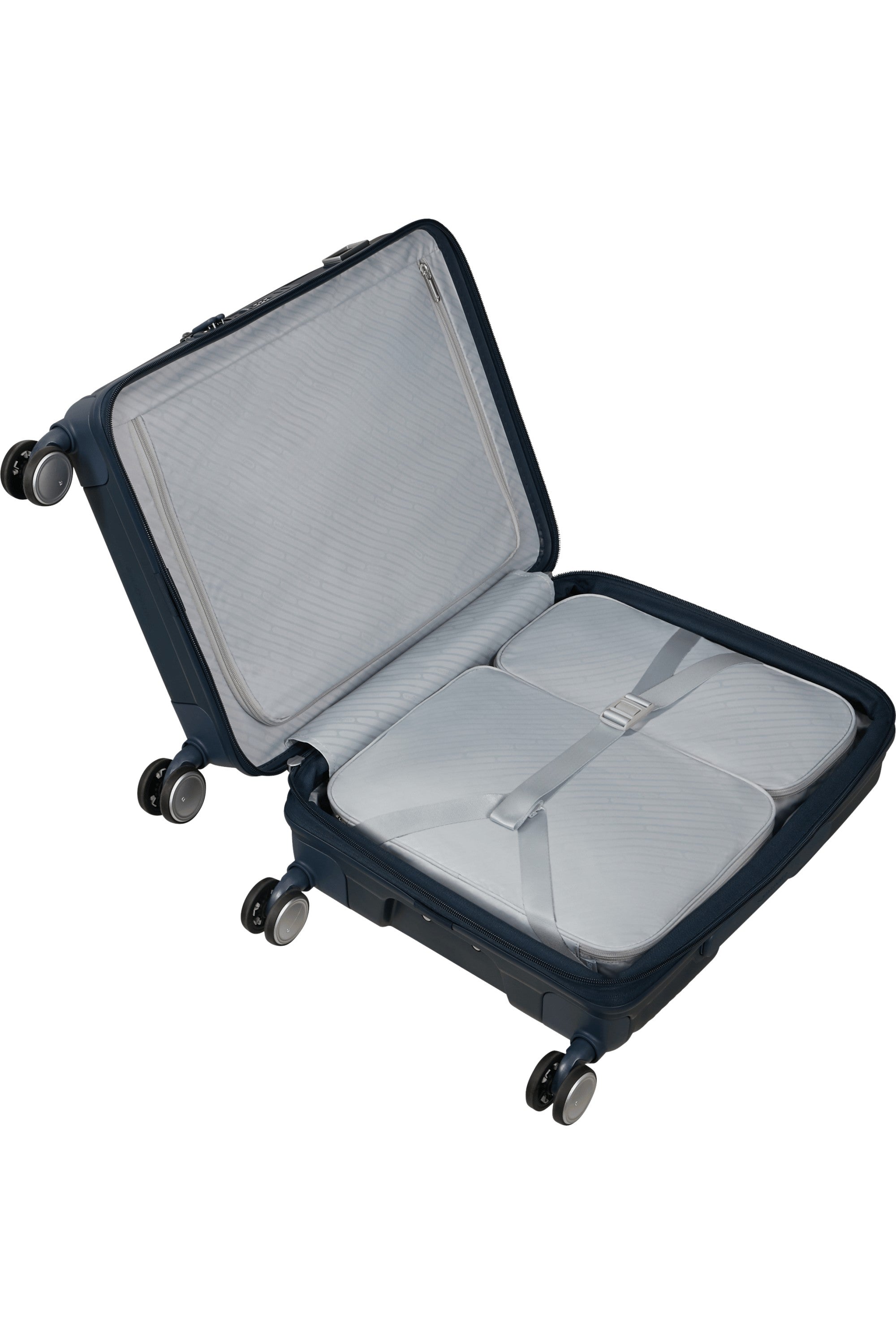 Samsonite trolley cabina espandibile in polipropilene "Paralux Hs" Blu 156523.1552 MIDNIGHT BLUE