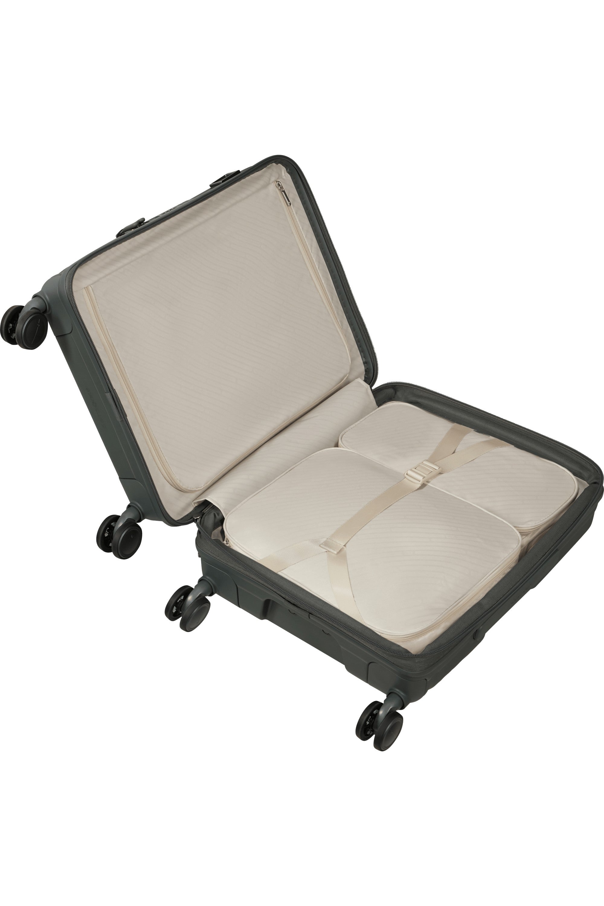Samsonite trolley cabina espandibile in polipropilene "Paralux Hs" Verde 156523.1633 OLIVE