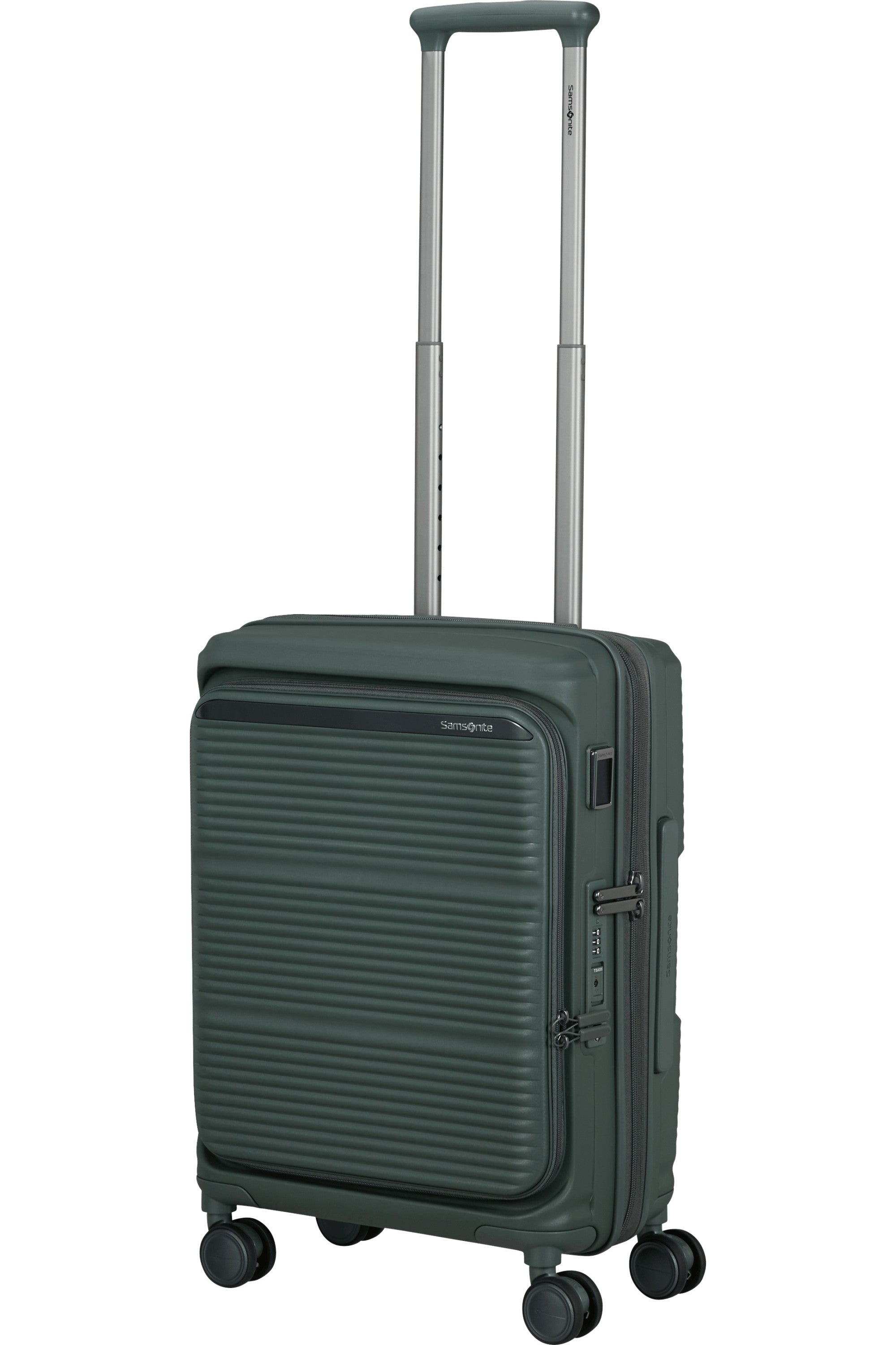 Samsonite trolley cabina espandibile in polipropilene "Paralux Hs" Verde 156523.1633 OLIVE