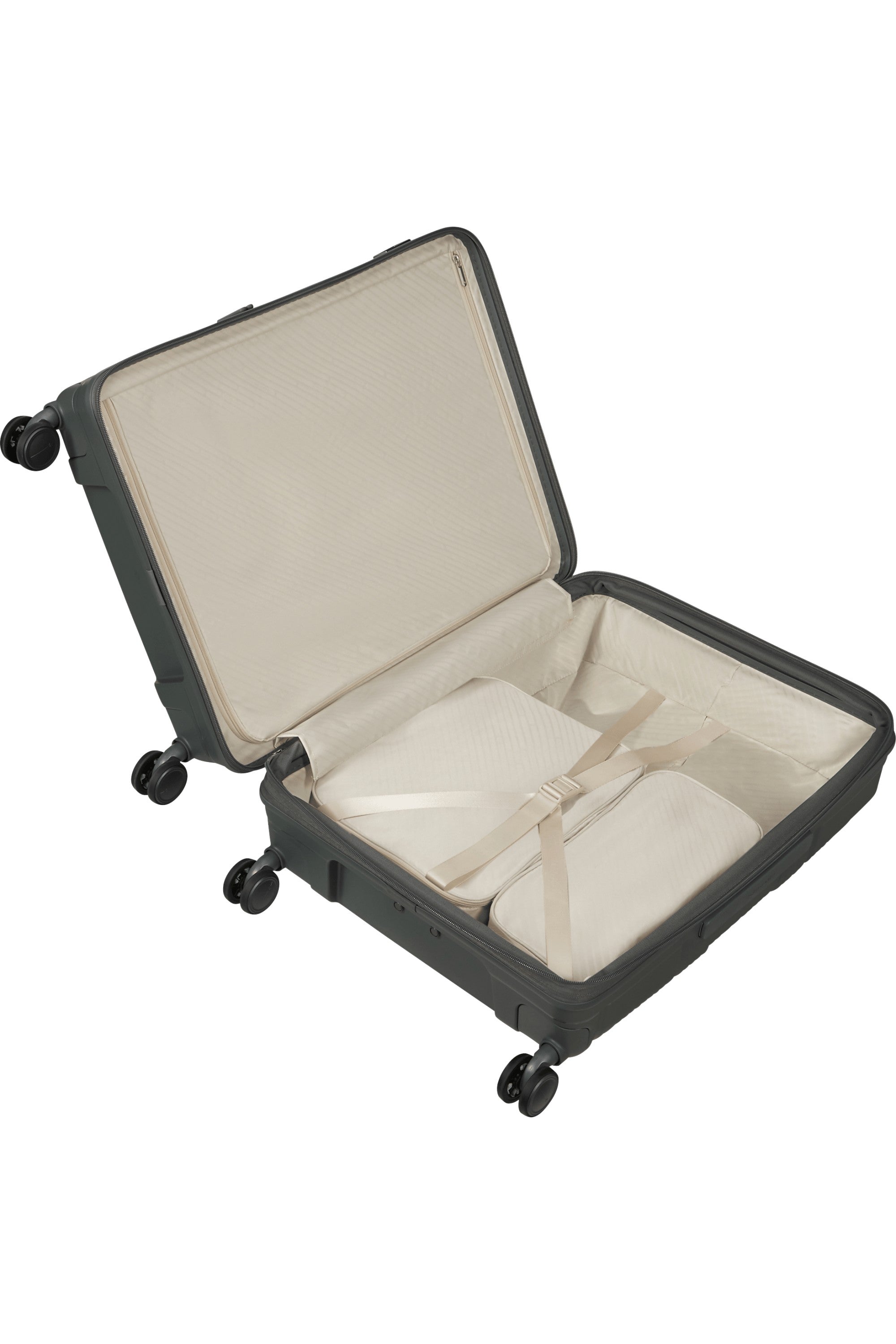 Samsonite trolley medio espandibile in polipropilene "Paralux Hs" Verde 156525.1633 OLIVE