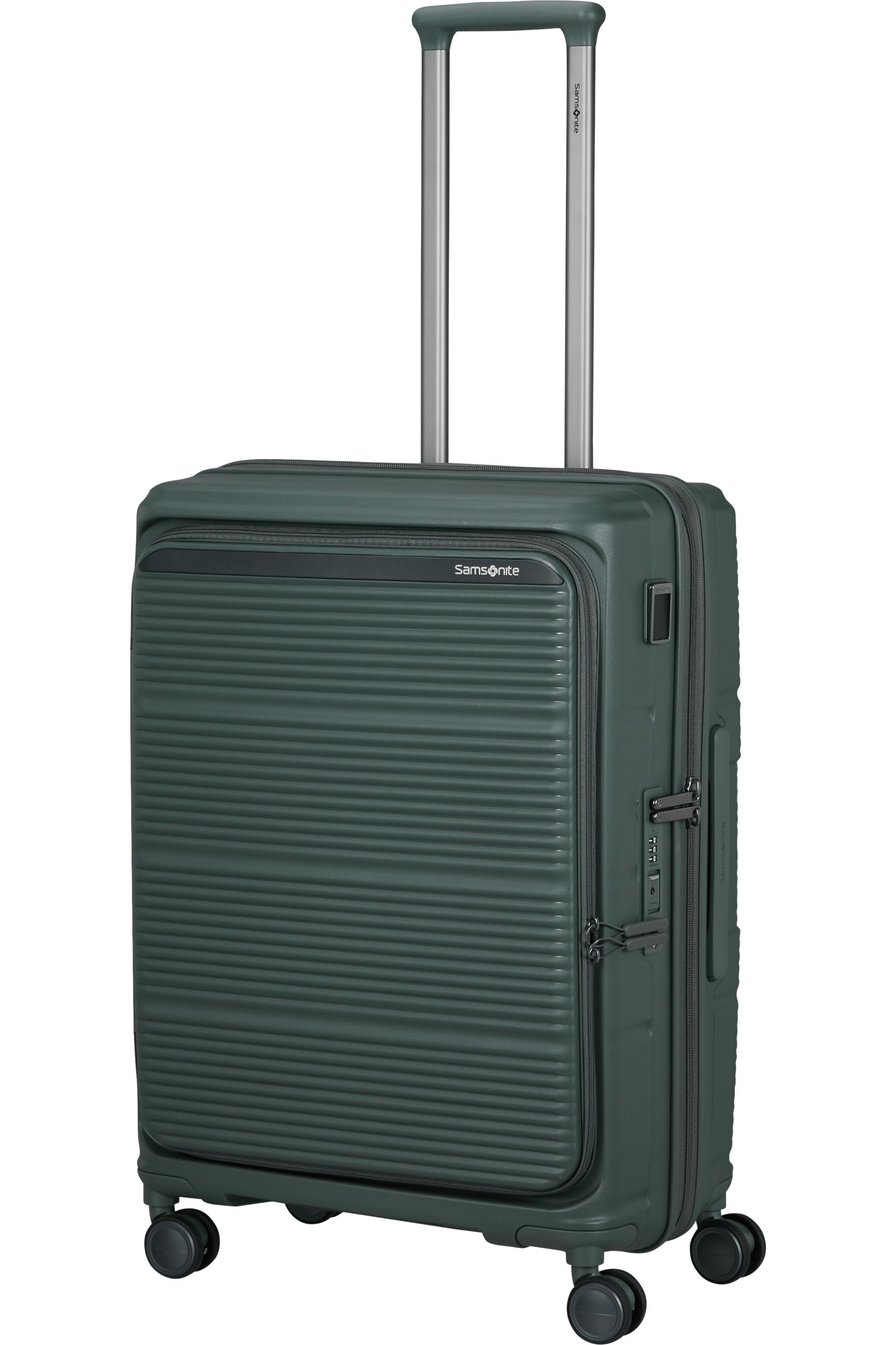 Samsonite trolley medio espandibile in polipropilene "Paralux Hs" Verde 156525.1633 OLIVE