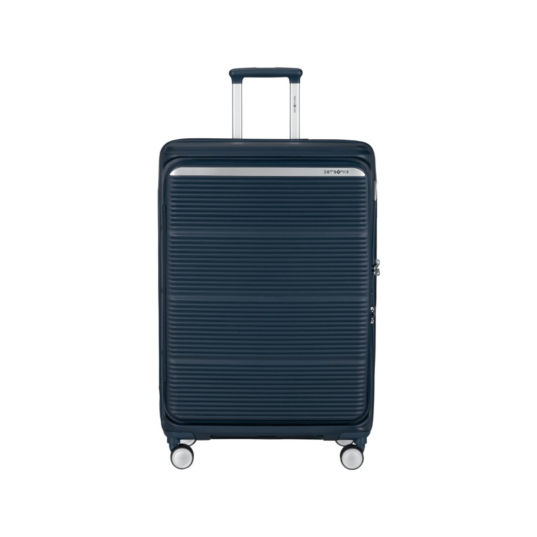 Samsonite trolley grande espandibile in polipropilene "Paralux Hs" Blu 156526.1552 MIDNIGHT BLUE