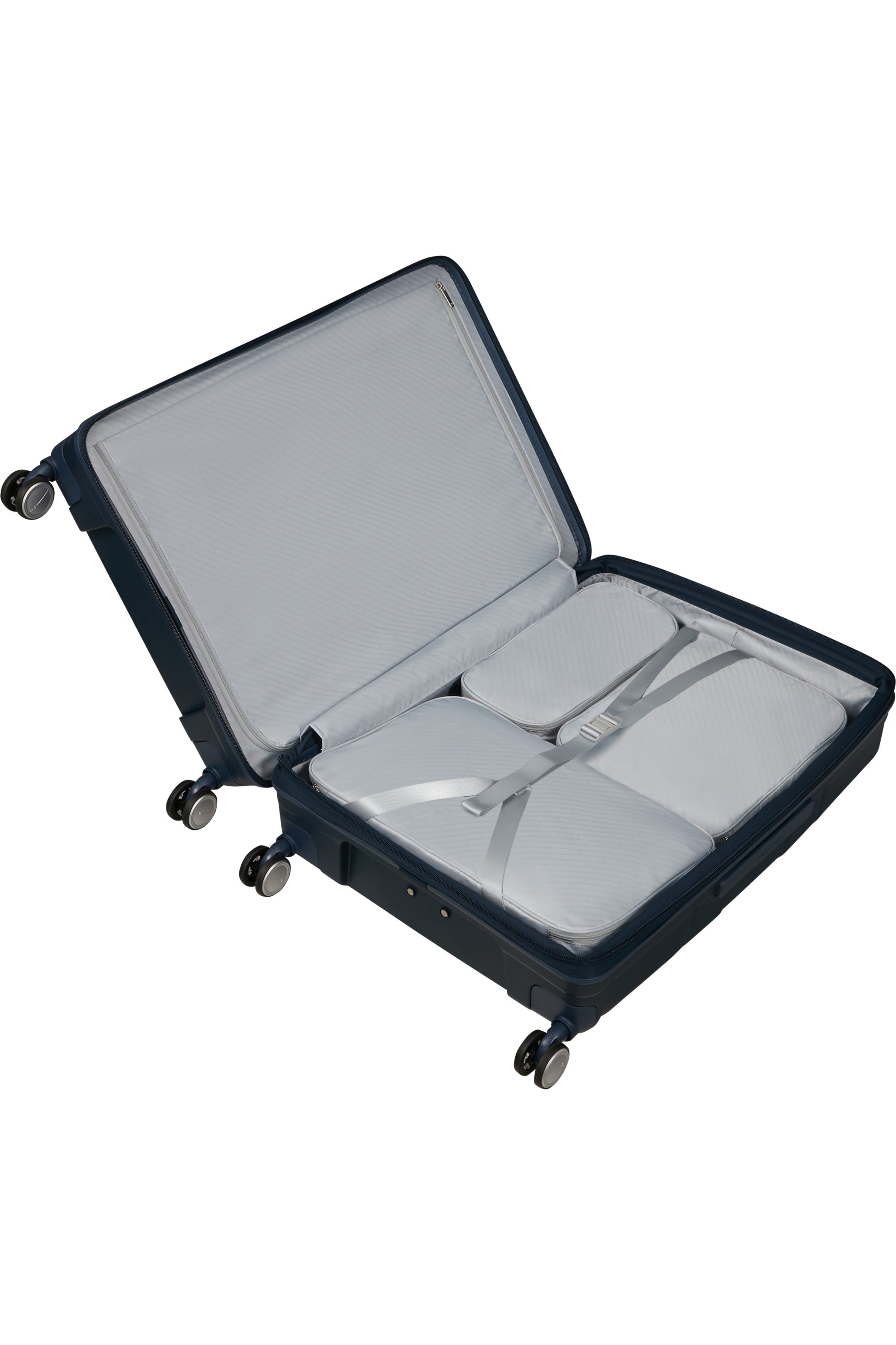 Samsonite trolley grande espandibile in polipropilene "Paralux Hs" Blu 156526.1552 MIDNIGHT BLUE