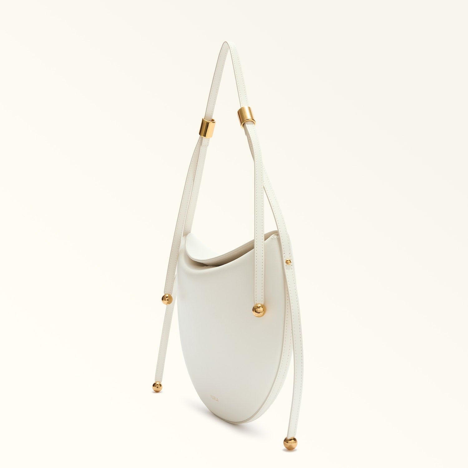 Furla borsa a spalla in pelle "Moonstone" Avorio WB01868.PNN00 PANNA