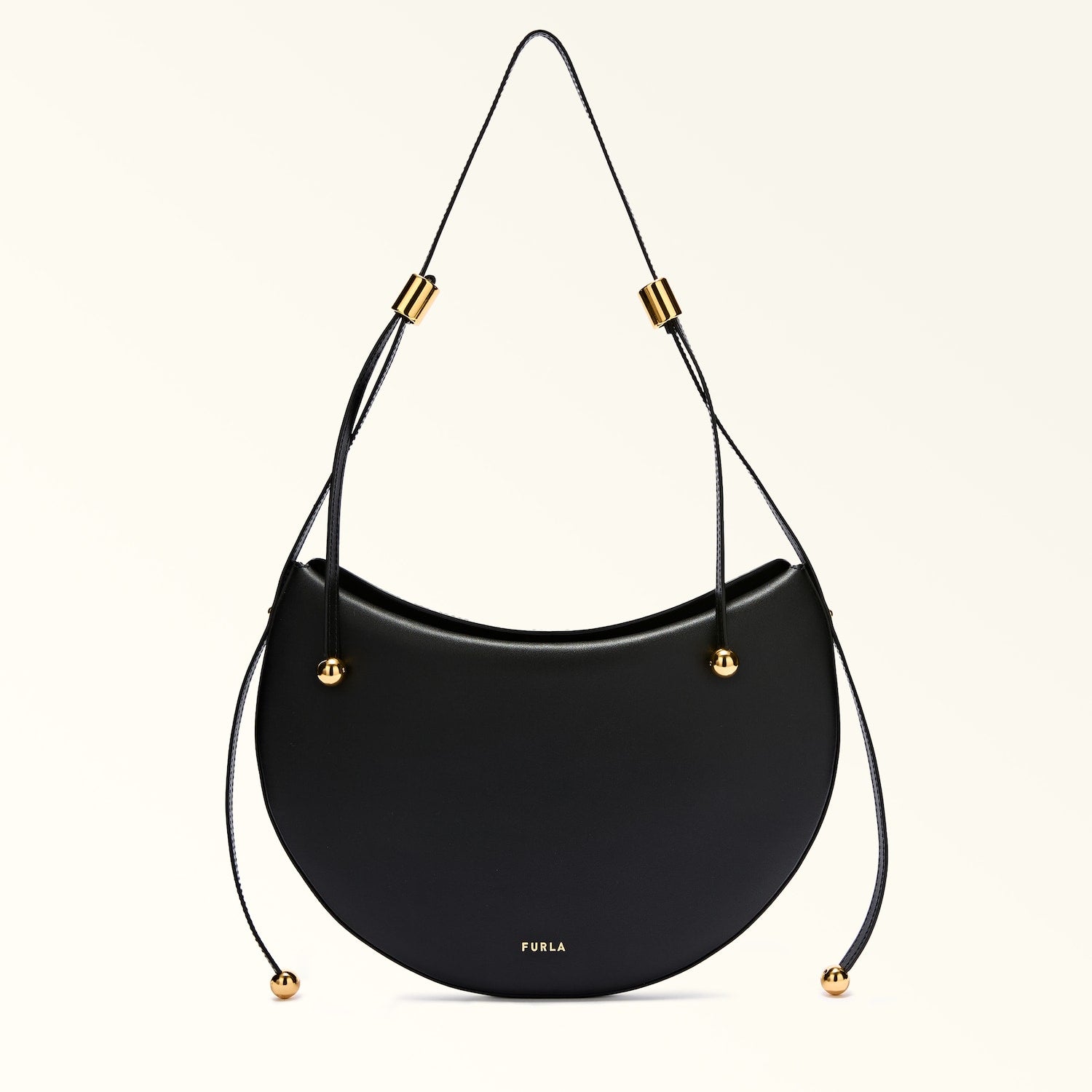 Furla borsa a spalla in pelle "Moonstone" Nero WB01868.O6000 NERO