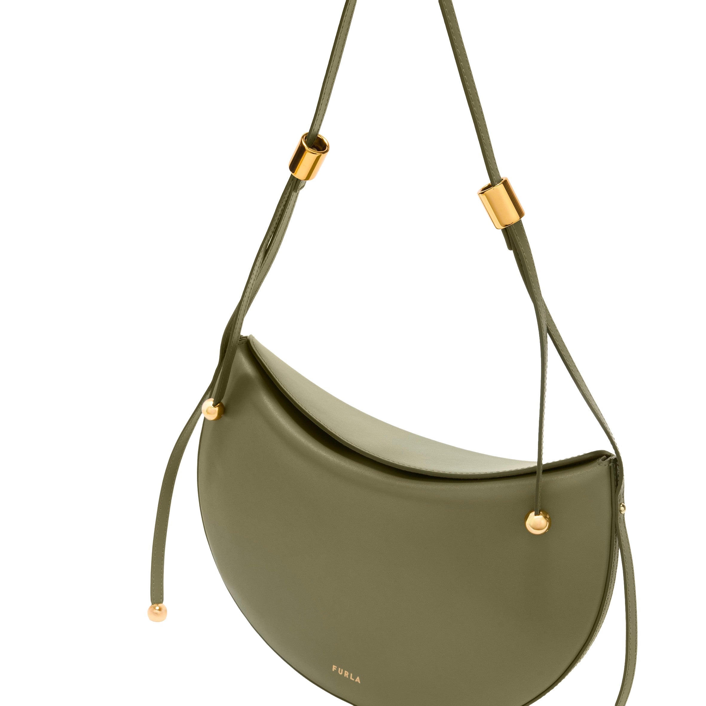 Furla borsa a spalla in pelle "Moonstone" Verde WB01868.4555S AVOCADO