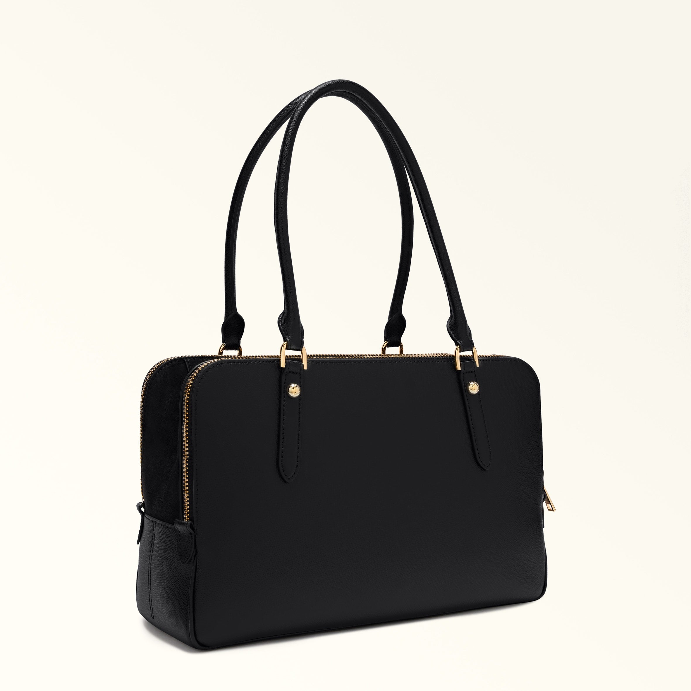 Furla borsa shopping in pelle "Giulia" Nero WB01872.O6000 NERO