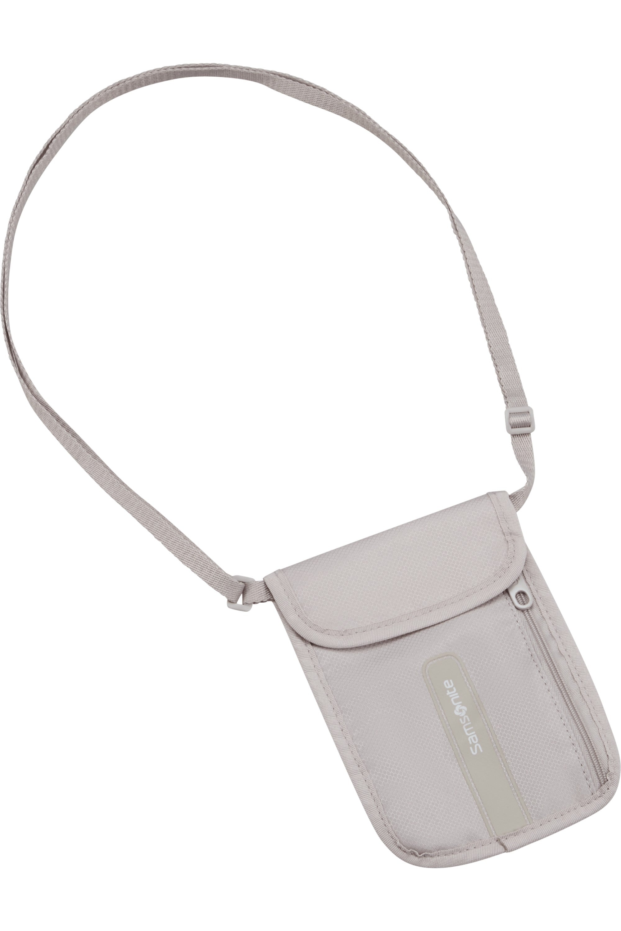 Samsonite porta documenti da collo in tessuto "Ta Revolution" Beige 157361.2957 ECLIPSE GREY