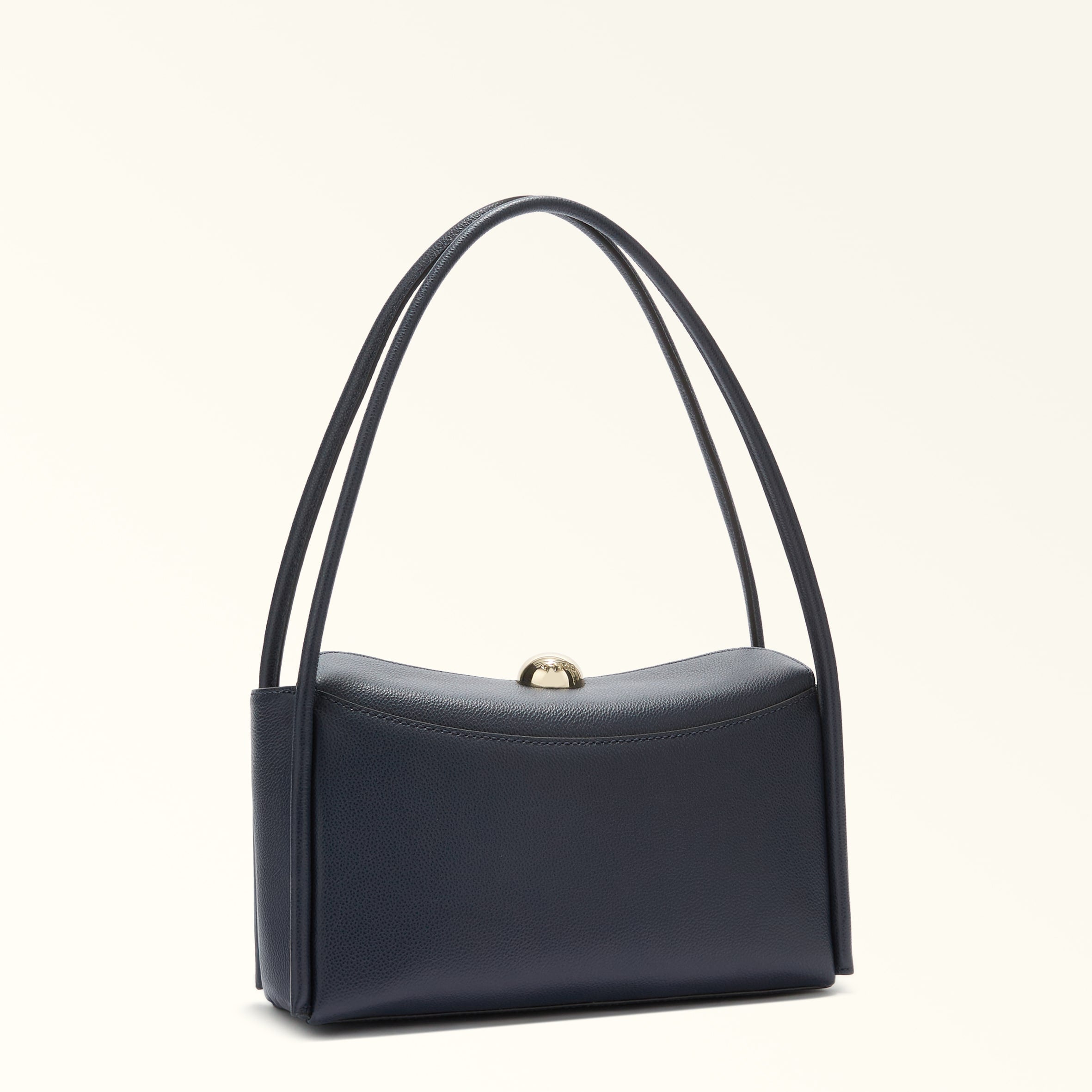 Furla borsa a spalla in pelle "Nicole" Blu WB01883.4852 INK BLUE