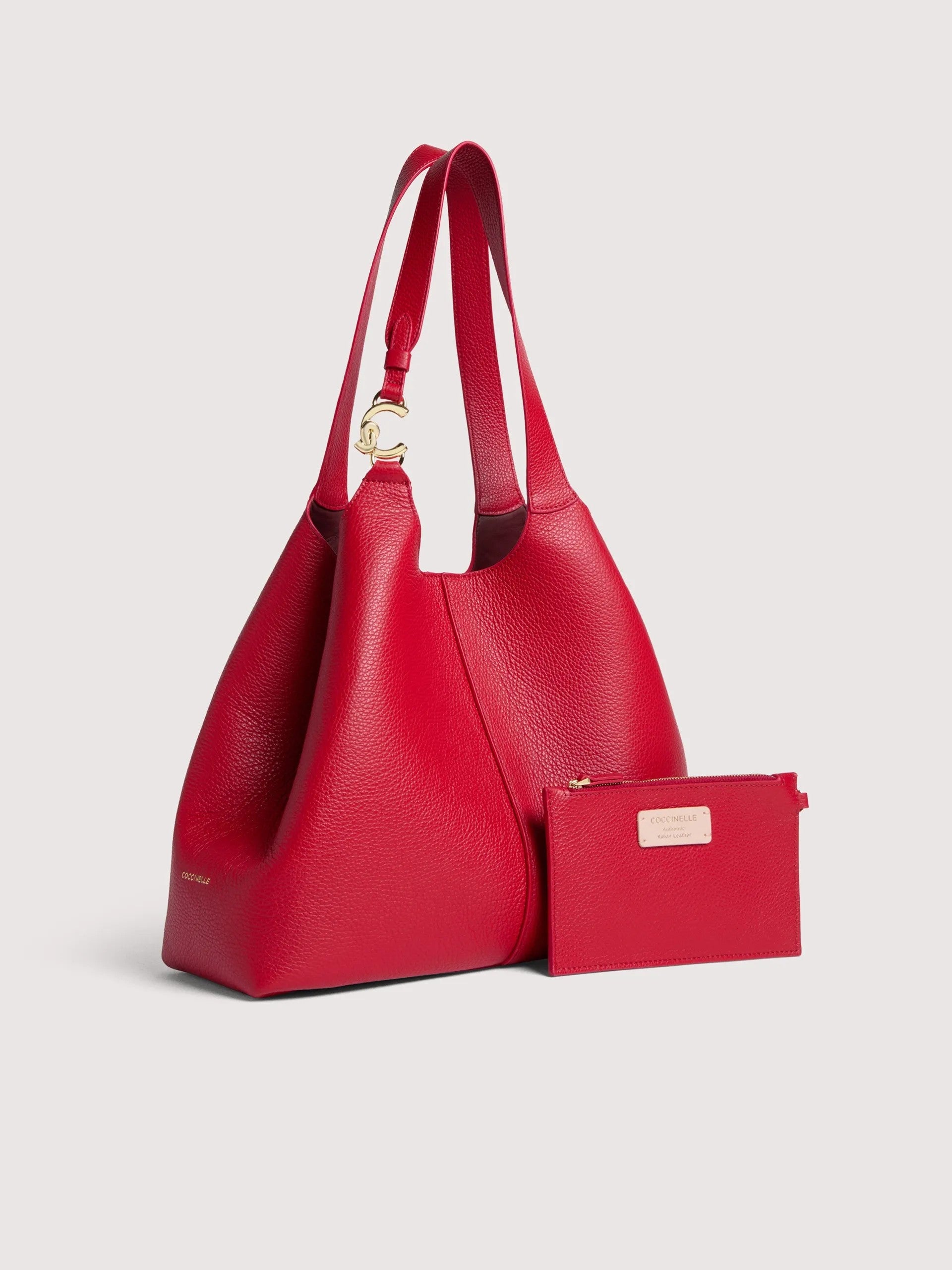 Coccinelle borsa shopping in pelle "C-Easy" Rosso E1SHA110101.R02 SCARLET