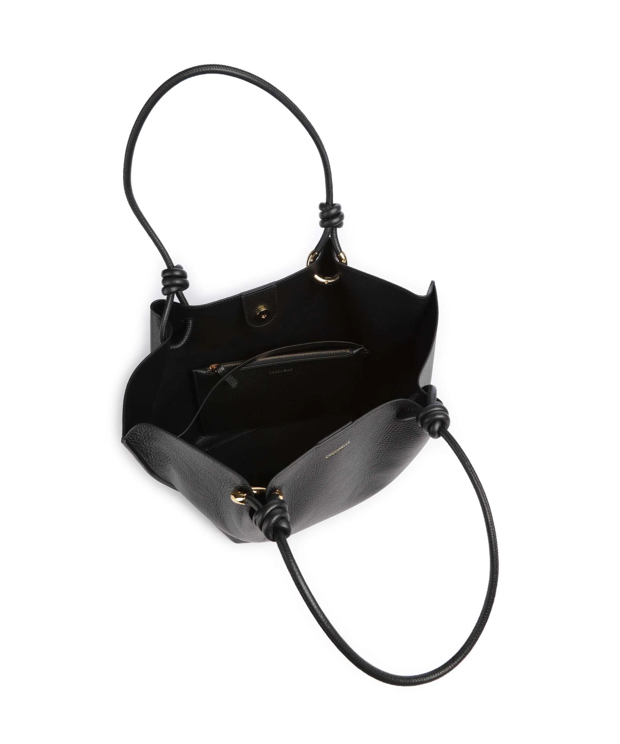 Coccinelle borsa shopping pelle "Finn" Nero E1U07110201.001 NOIR