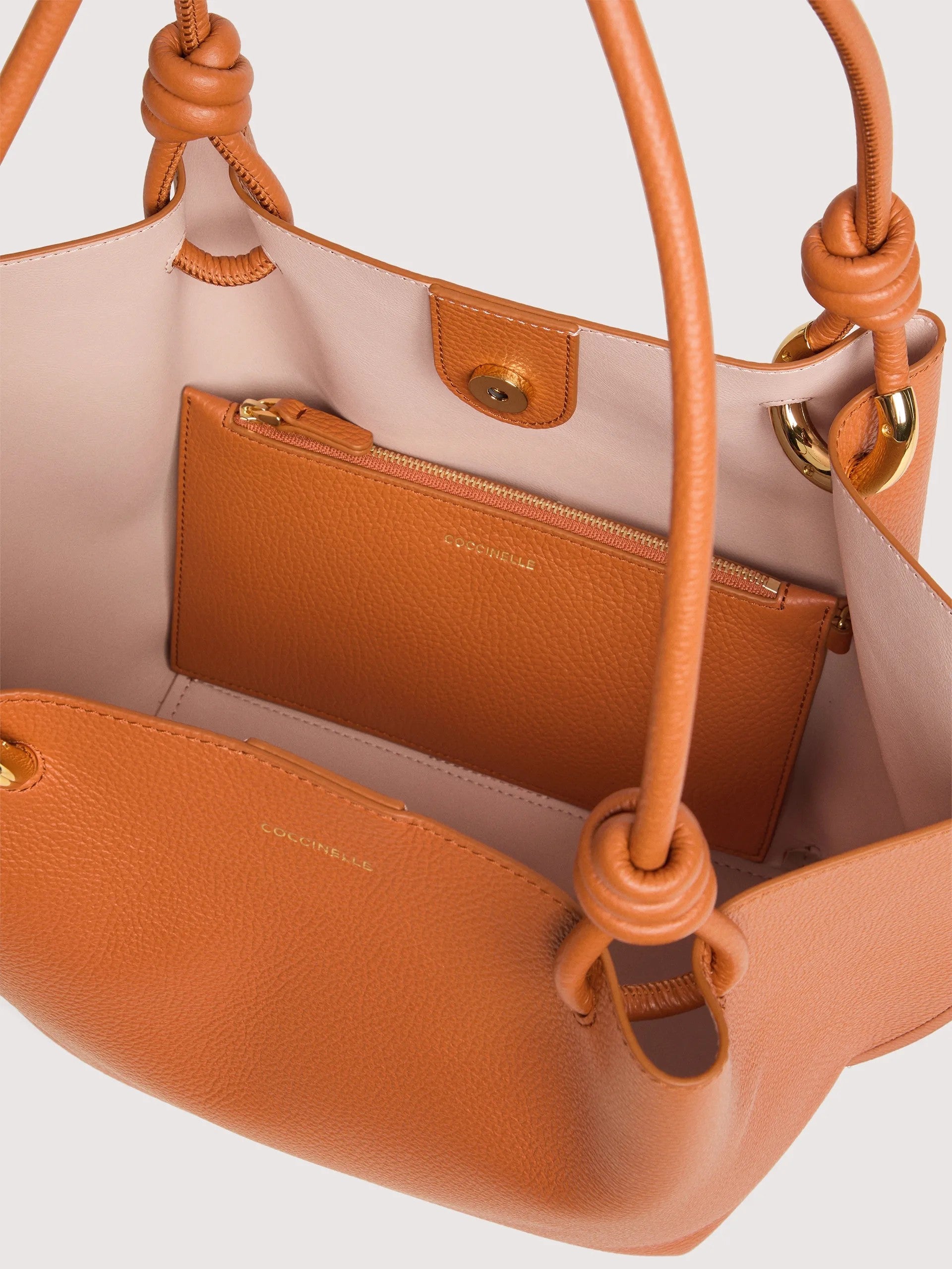 Coccinelle borsa shopping pelle "Finn" Arancione E1U07110201.R41 CRAB