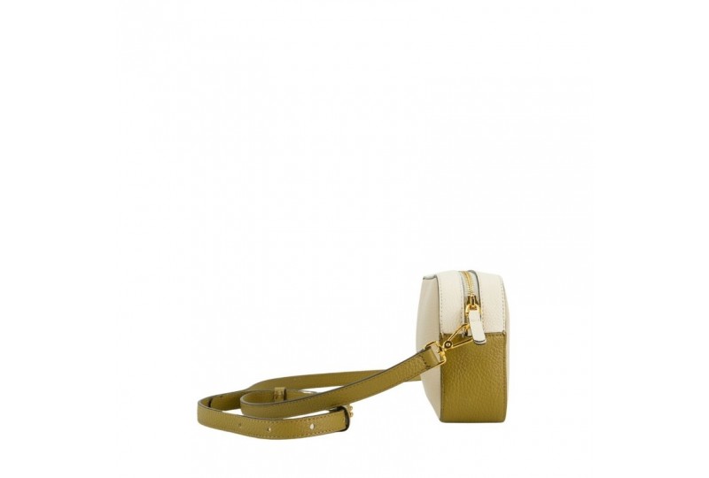 Coccinelle borsa a tracolla in pelle "Tebe Tricolor" Multicolor E5RWF55I101.812 SAND/PEARL/SEA