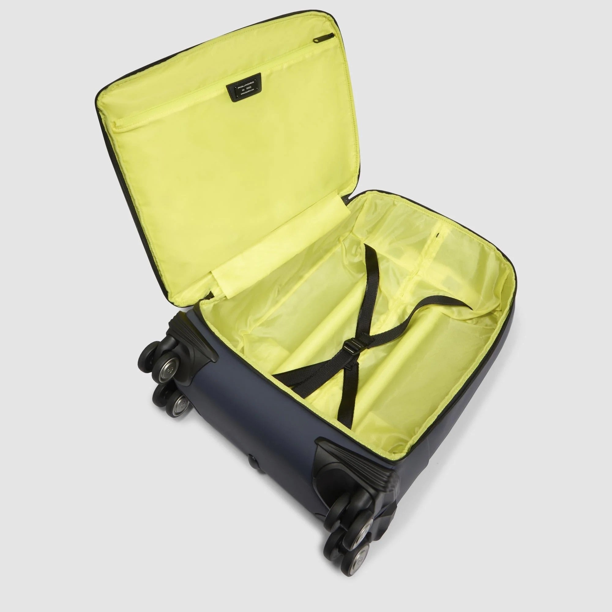 Piquadro trolley cabina in tessuto tecnico "C2O" Blu BV6377C2OW.BLU