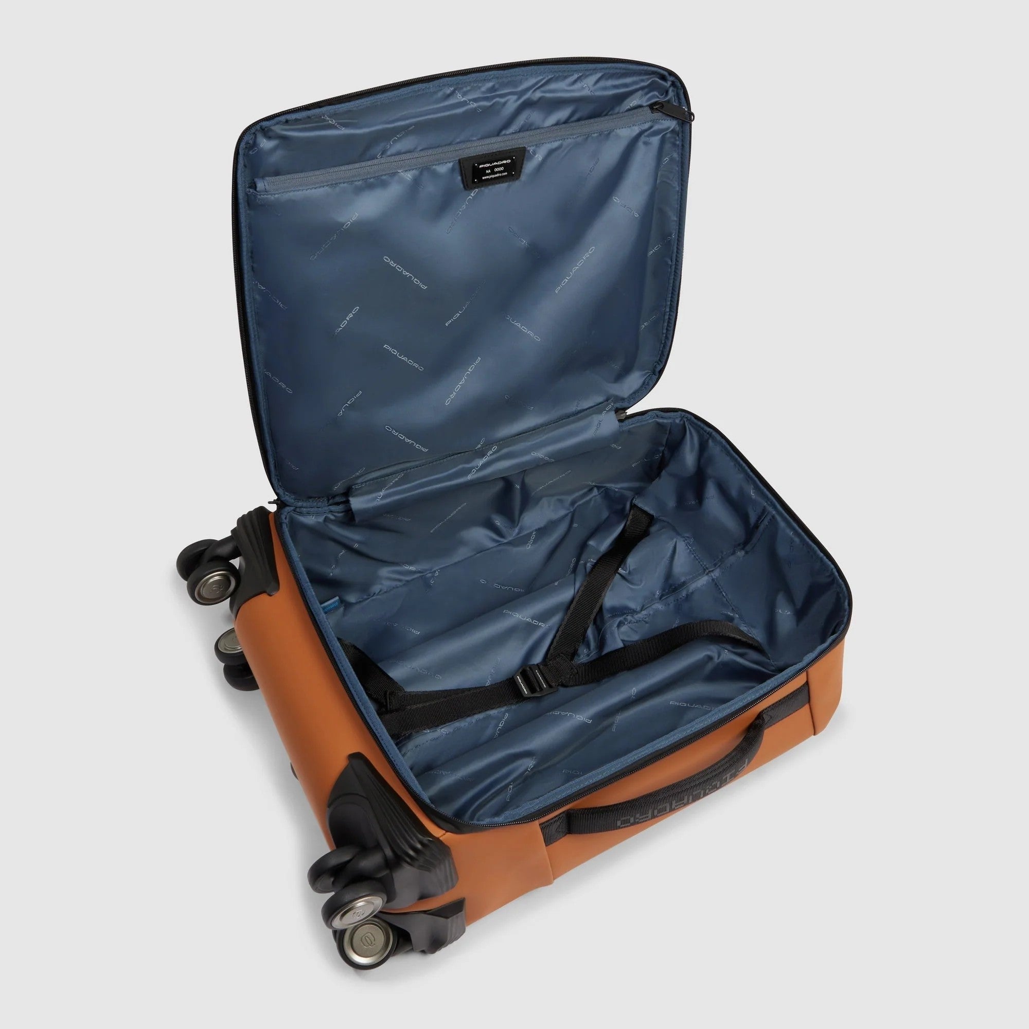 Piquadro trolley cabina in tessuto tecnico "C2O" Arancione BV6377C2OW.CU