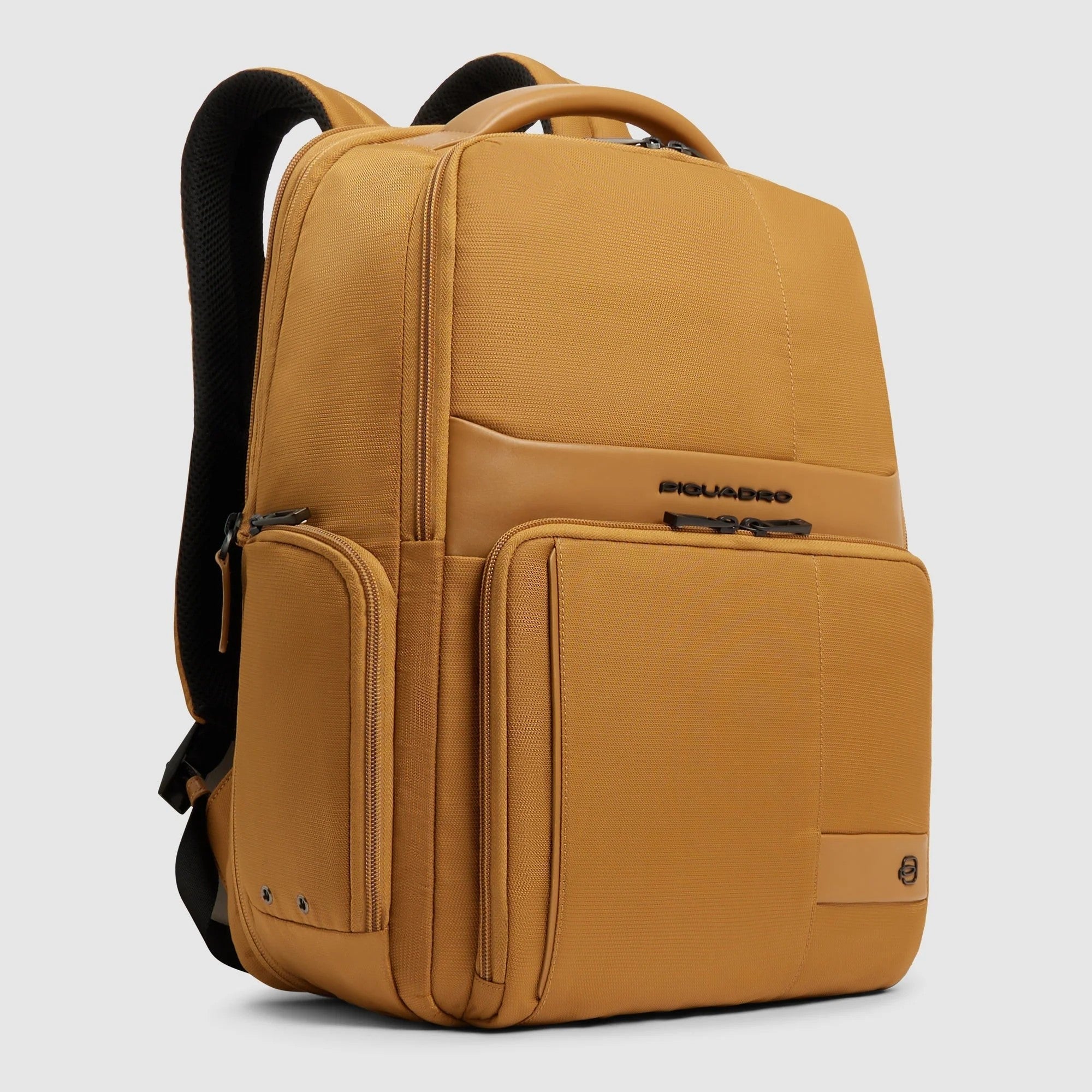 Piquadro zaino in tessuto e pelle "Wollem" Giallo CA6239W129.G2