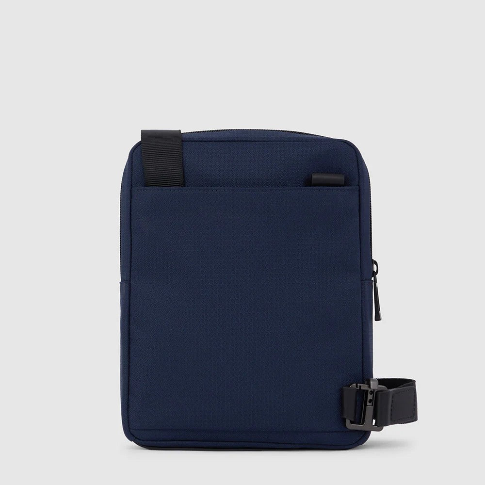 Piquadro borsello in tessuto e pelle "Wollem" Blu CA3084W129.BLU