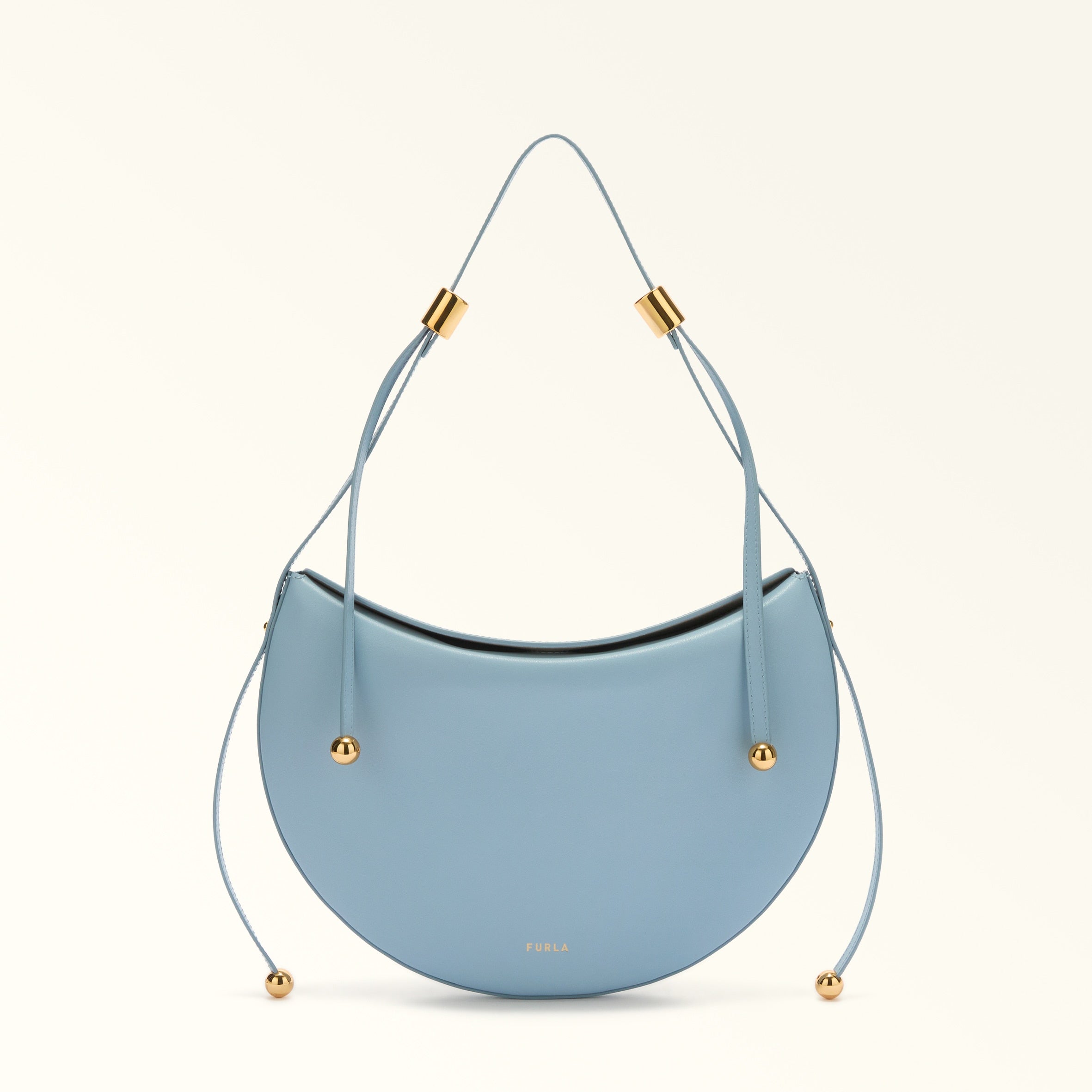 Furla borsa a spalla in pelle "Moonstone" Azzurro WB01868.CDZ00 CARTA DA ZUCCHER